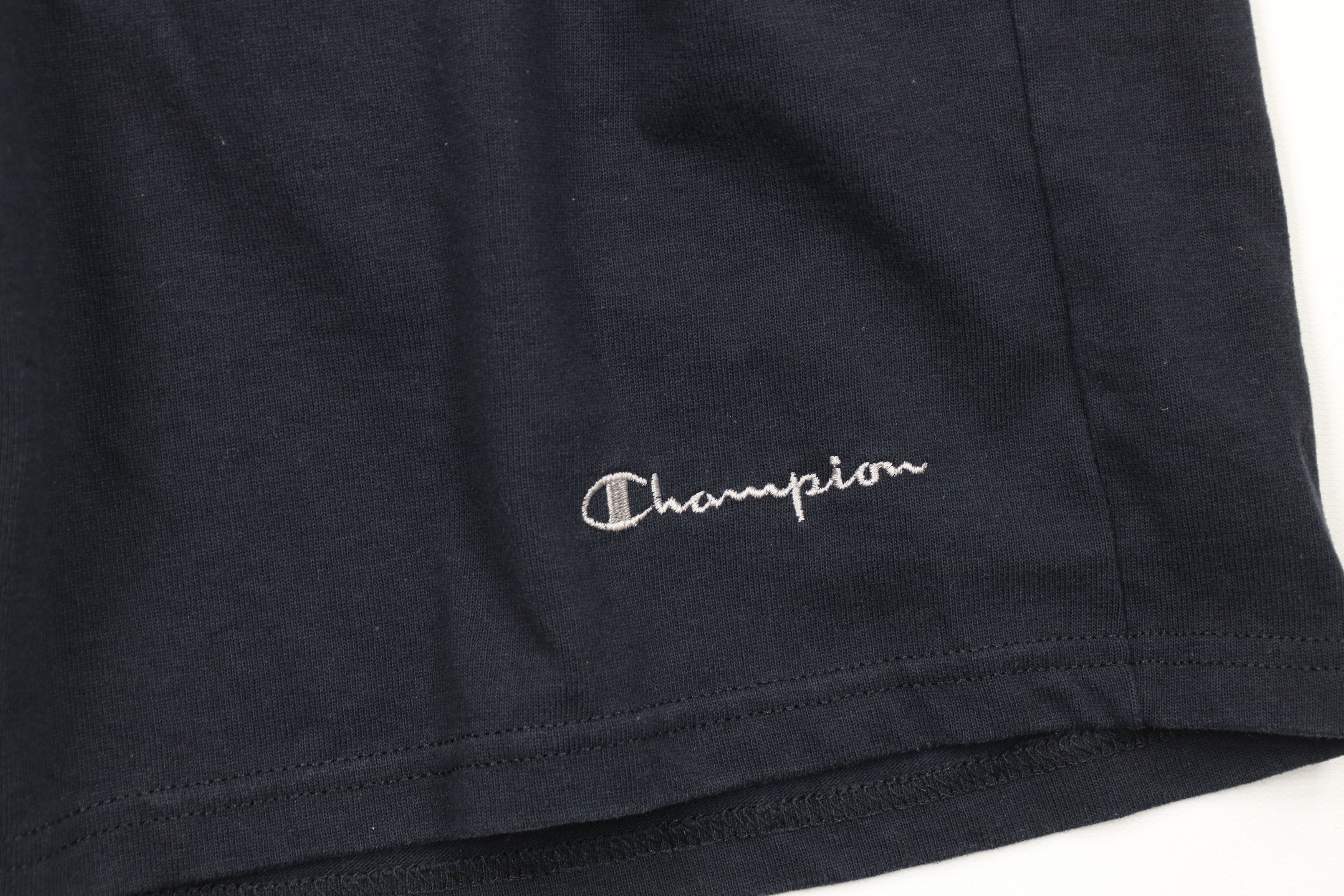 Champion × Vintage Vintage 90s Champion Above Knee Heavyweight Shorts Black Size US 36 / EU 52 - 5 Thumbnail