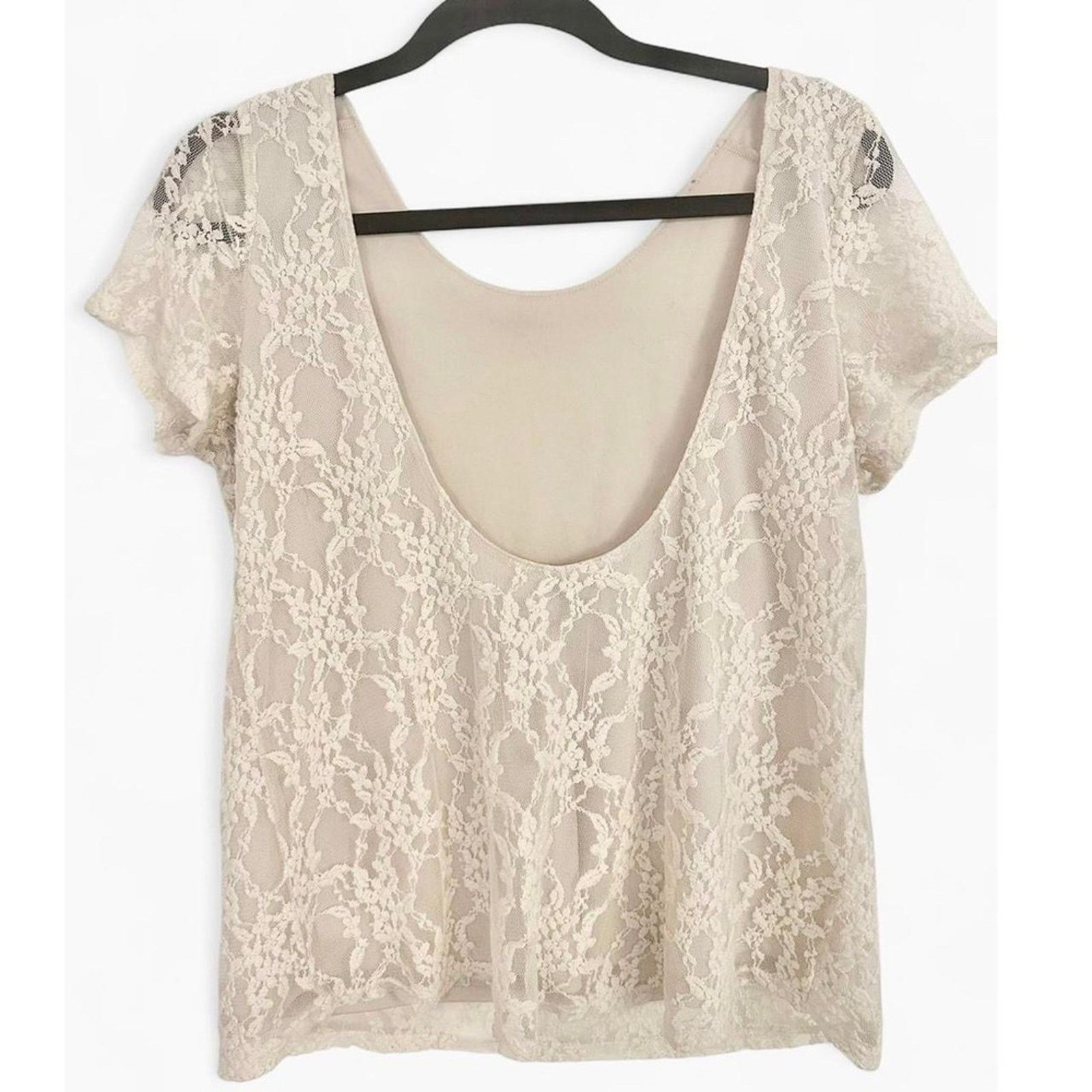 Show Me Your MuMu show me your mumu lace floral cottagecore blouse medium Size M / US 6-8 / IT 42-44 - 3 Thumbnail