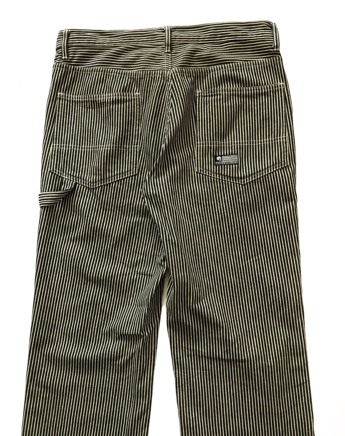 Beauty Beast × Japanese Brand WORLD WIDE LOVE HICKORY CARPENTER TROUSER PANTS Size US 30 / EU 46 - 5 Thumbnail