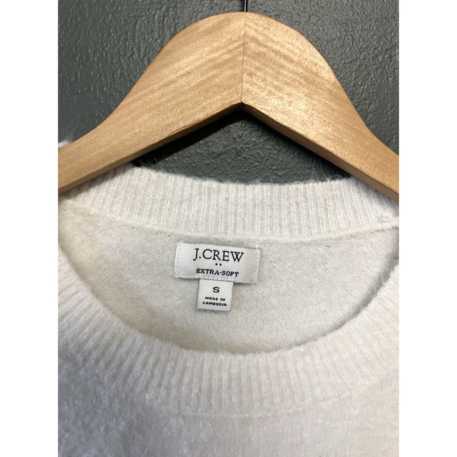 J.Crew J. Crew Womens Multicolor Super Soft Pullover Sweatshirt Size S Acrylic Sweatshirt Pullover Womens"} Size S / US 4 / IT 40 - 3 Thumbnail