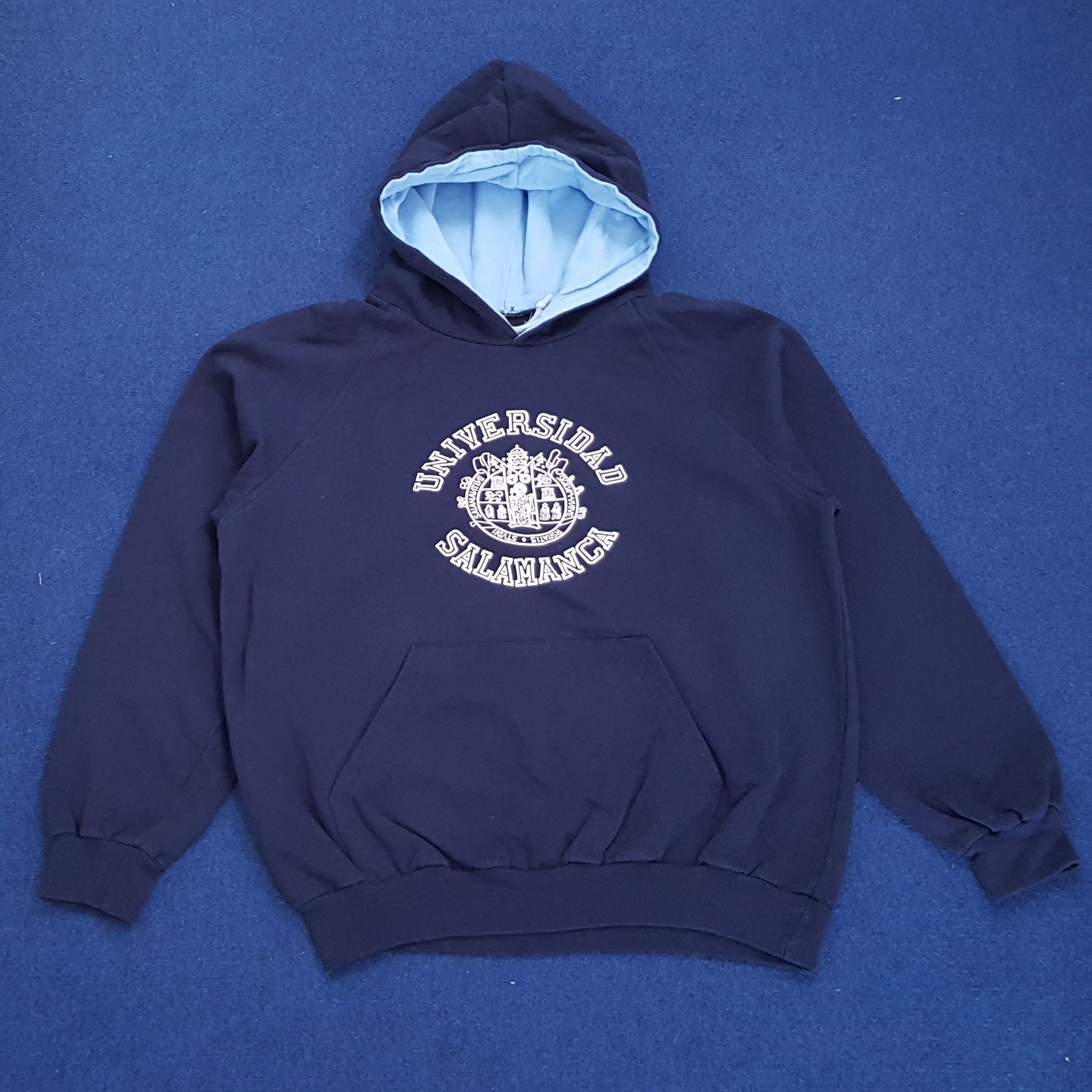 Vintage Vintage Universidad Salamanca Spain College Hoodies Size US M / EU 48-50 / 2 - 1 Thumbnail