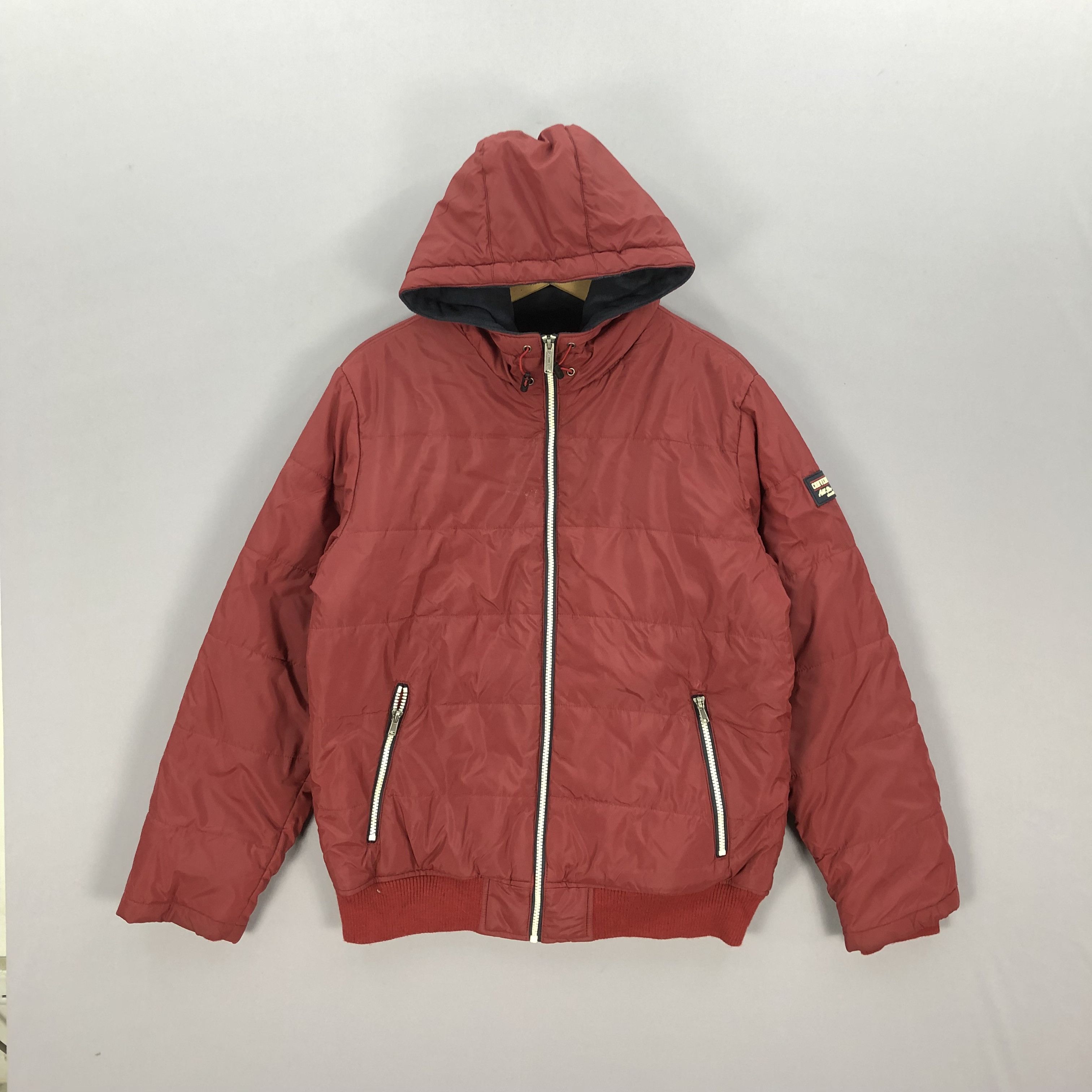 Converse × Vintage Vintage Converse Hoodie Windbreaker Fleece Jacket Size US M / EU 48-50 / 2 - 2 Thumbnail