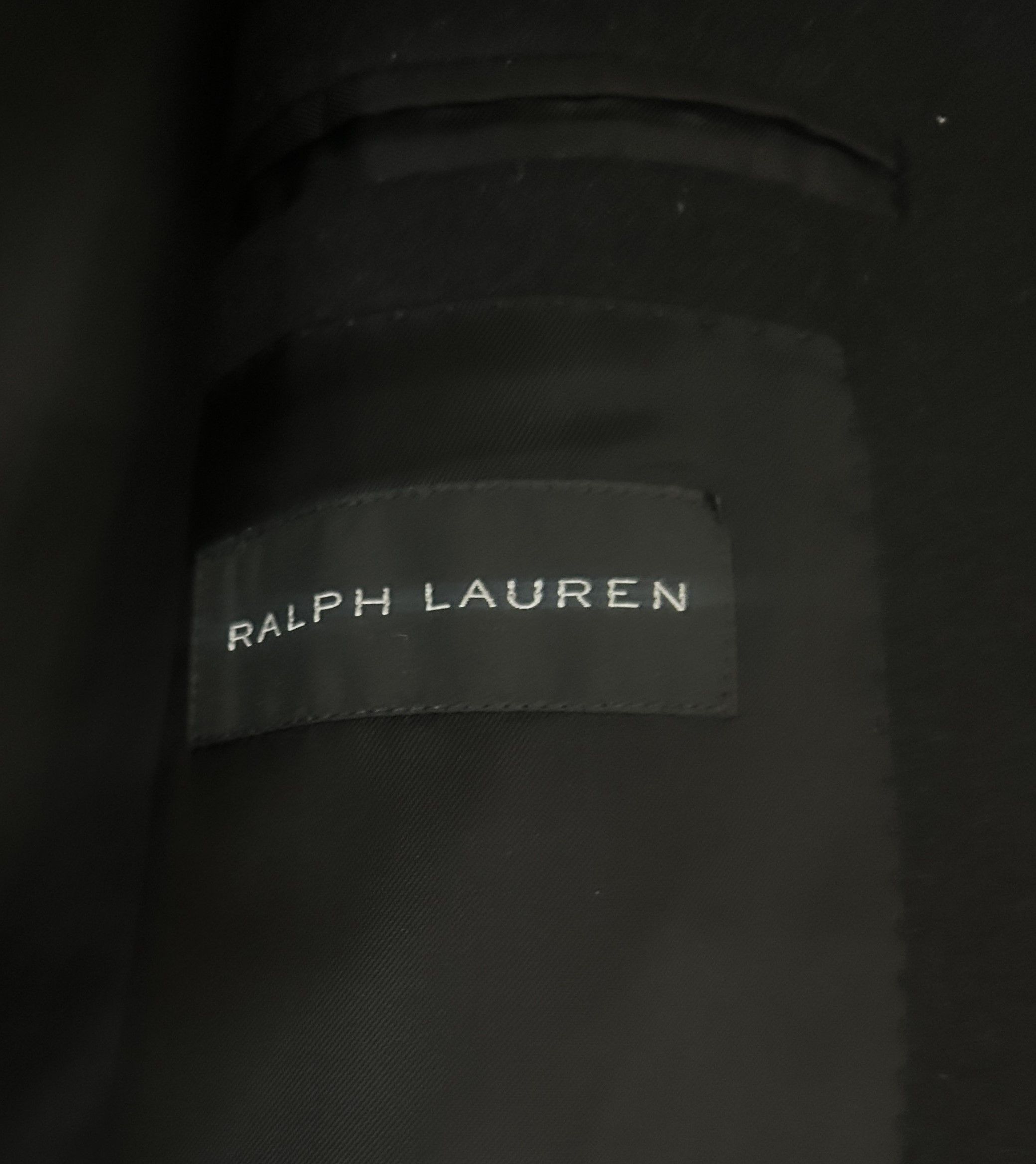 Ralph Lauren Black Label Ralph Lauren Black Label DB Blazer Black 44R Italy Wool Size 42R - 6 Thumbnail