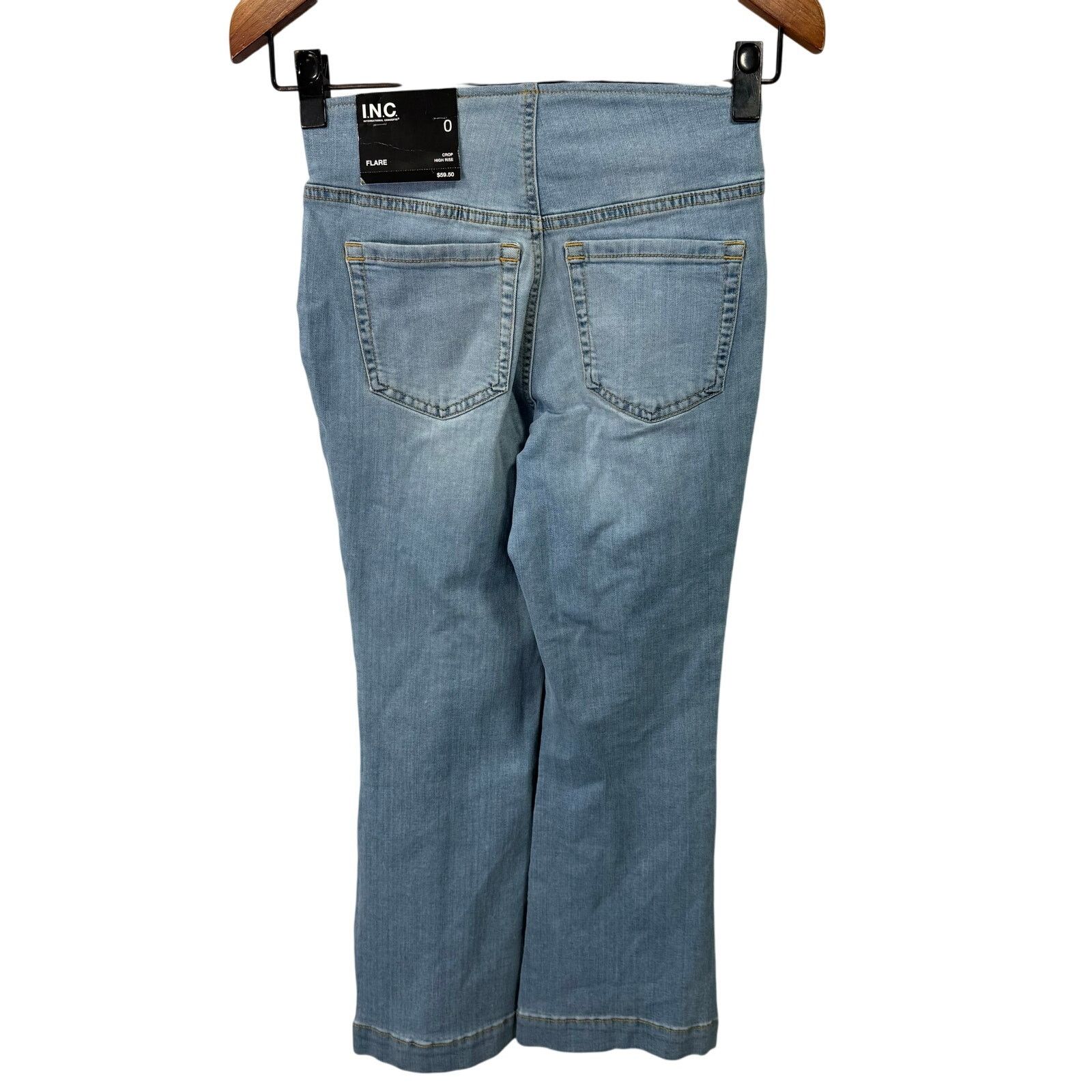Macys INC International Concepts Women’s Jeans 0 Crop NEW # G635 Size 25" / US 0 / IT 36 - 5 Thumbnail