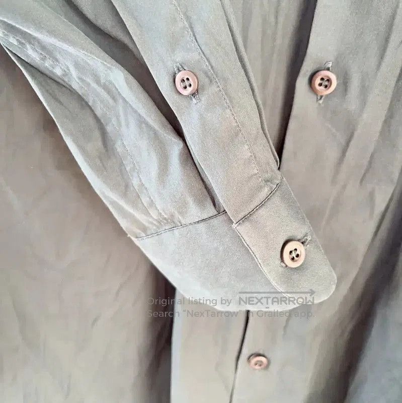 Prada Prada Men's Dark Green Cotton Shirt. Size US S / EU 44-46 / 1 - 3 Thumbnail