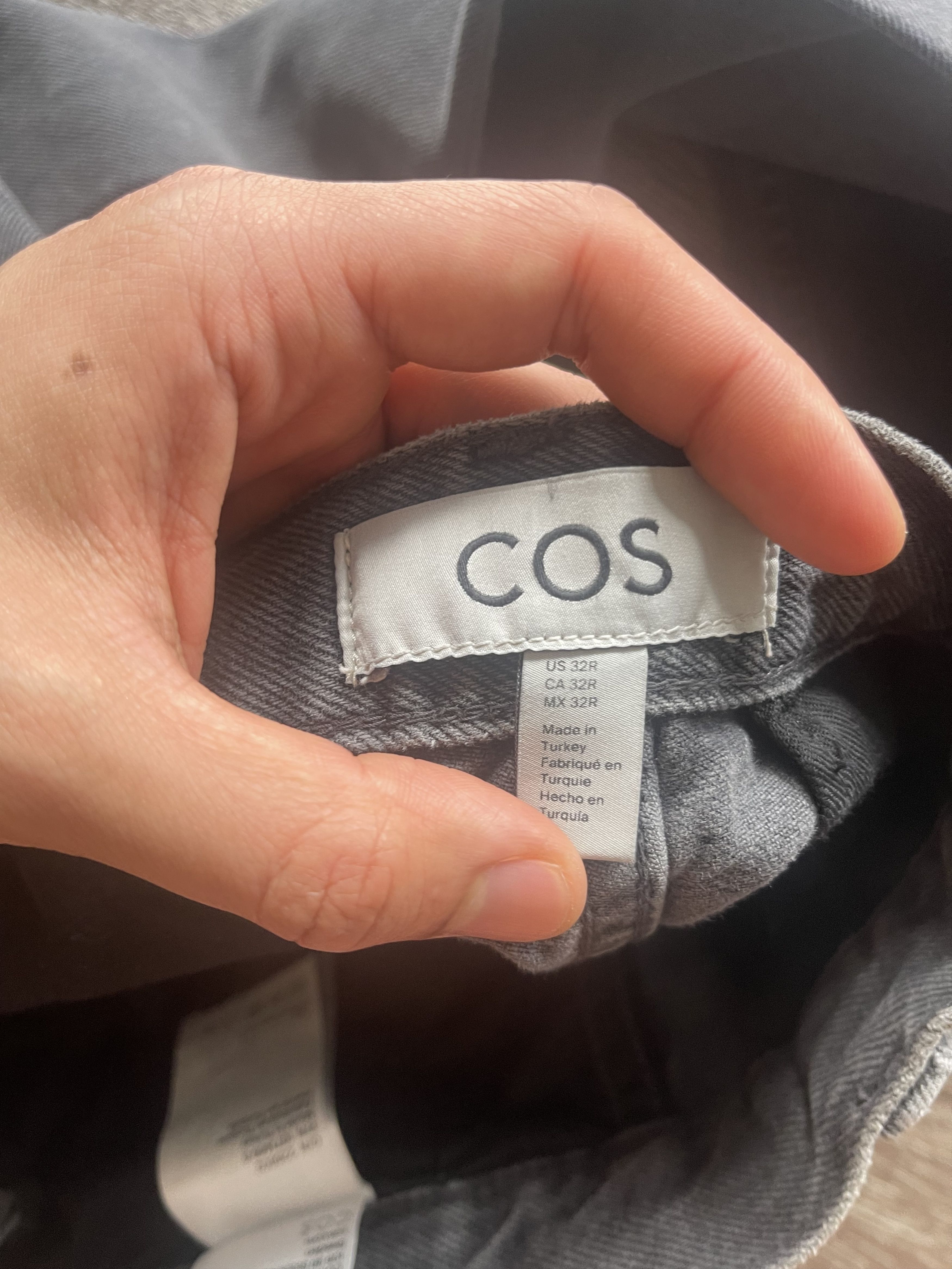 Cos COS Cargo Jeans in Dark Gray size 32/30 Size US 32 / EU 48 - 9 Thumbnail