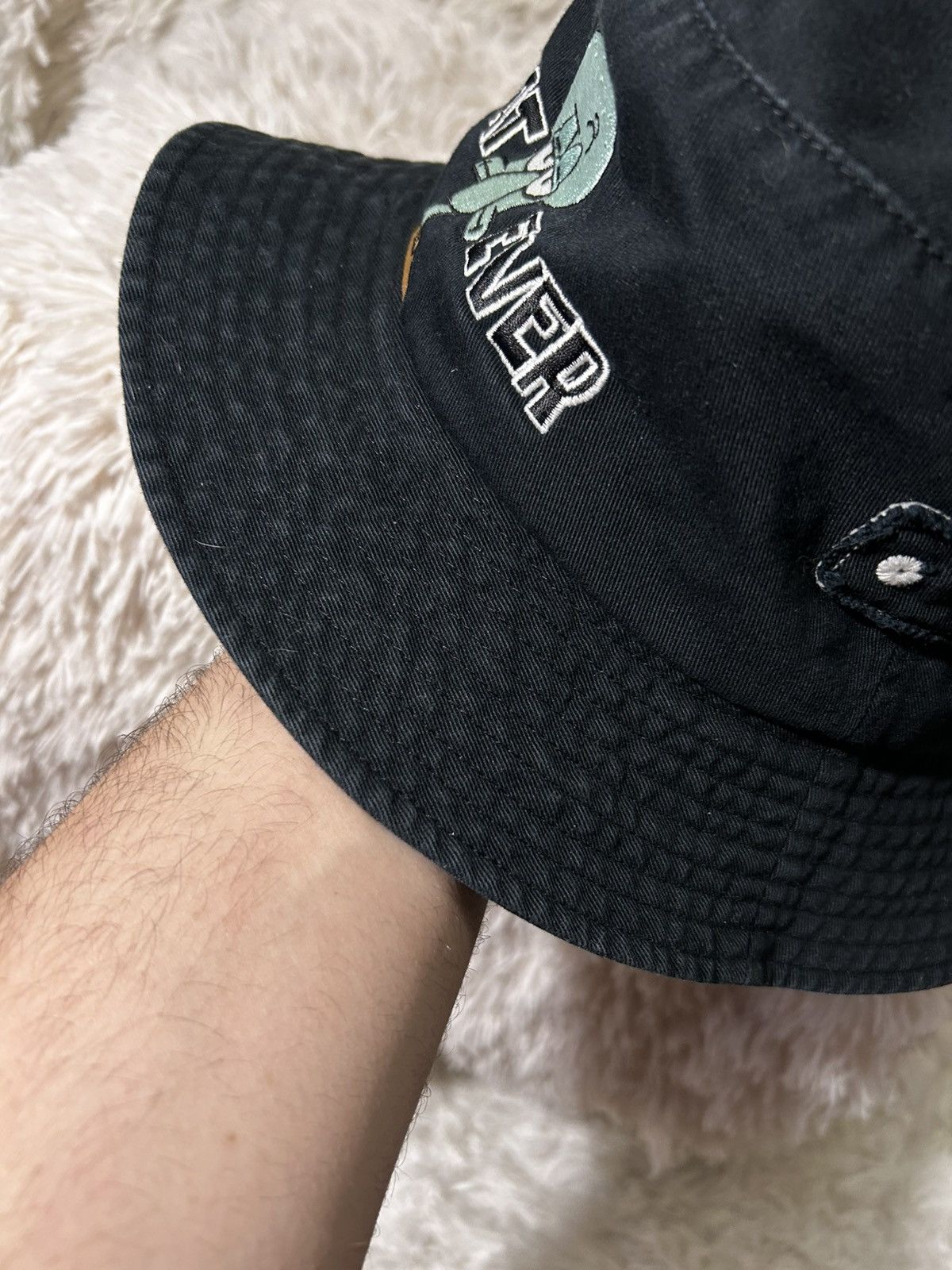 Universal Studios × Vintage Vintage Universal Studios SpongeBob Squidward Bucket Hat Cap Size ONE SIZE - 5 Thumbnail