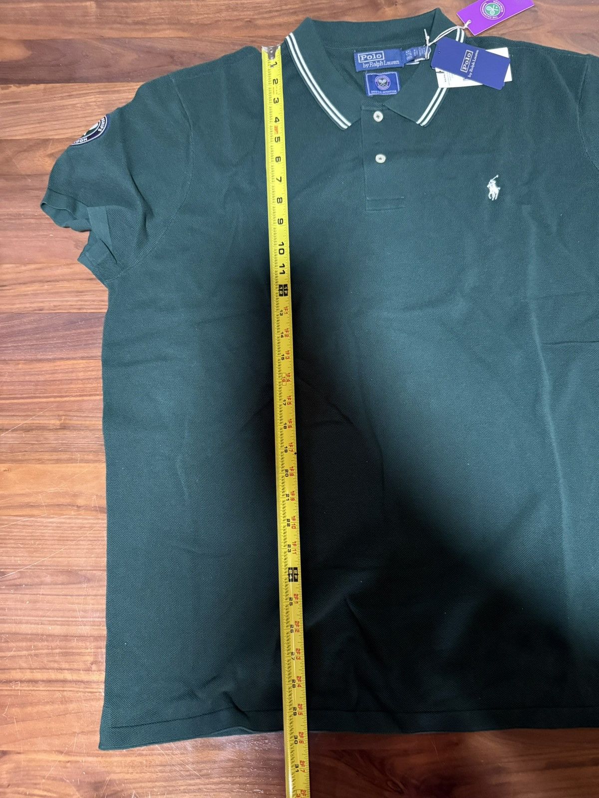 Polo Ralph Lauren Polo Ralph Lauren Wimbledon Cotton Polo-Collar Sweater XXL Size US XXL / EU 58 / 5 - 8 Thumbnail