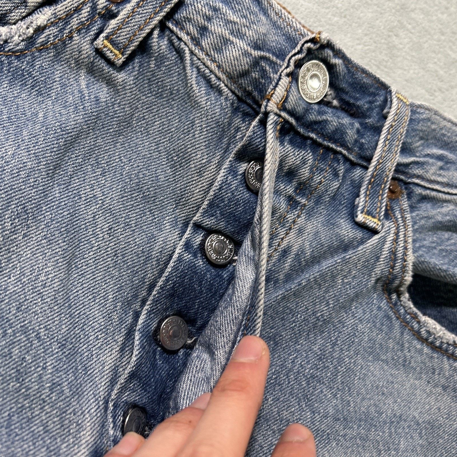 Levi's Levis Premium Loose Straight Jeans Women 27x29 Baggy Relaxed Size 27" / US 4 / IT 40 - 9 Thumbnail