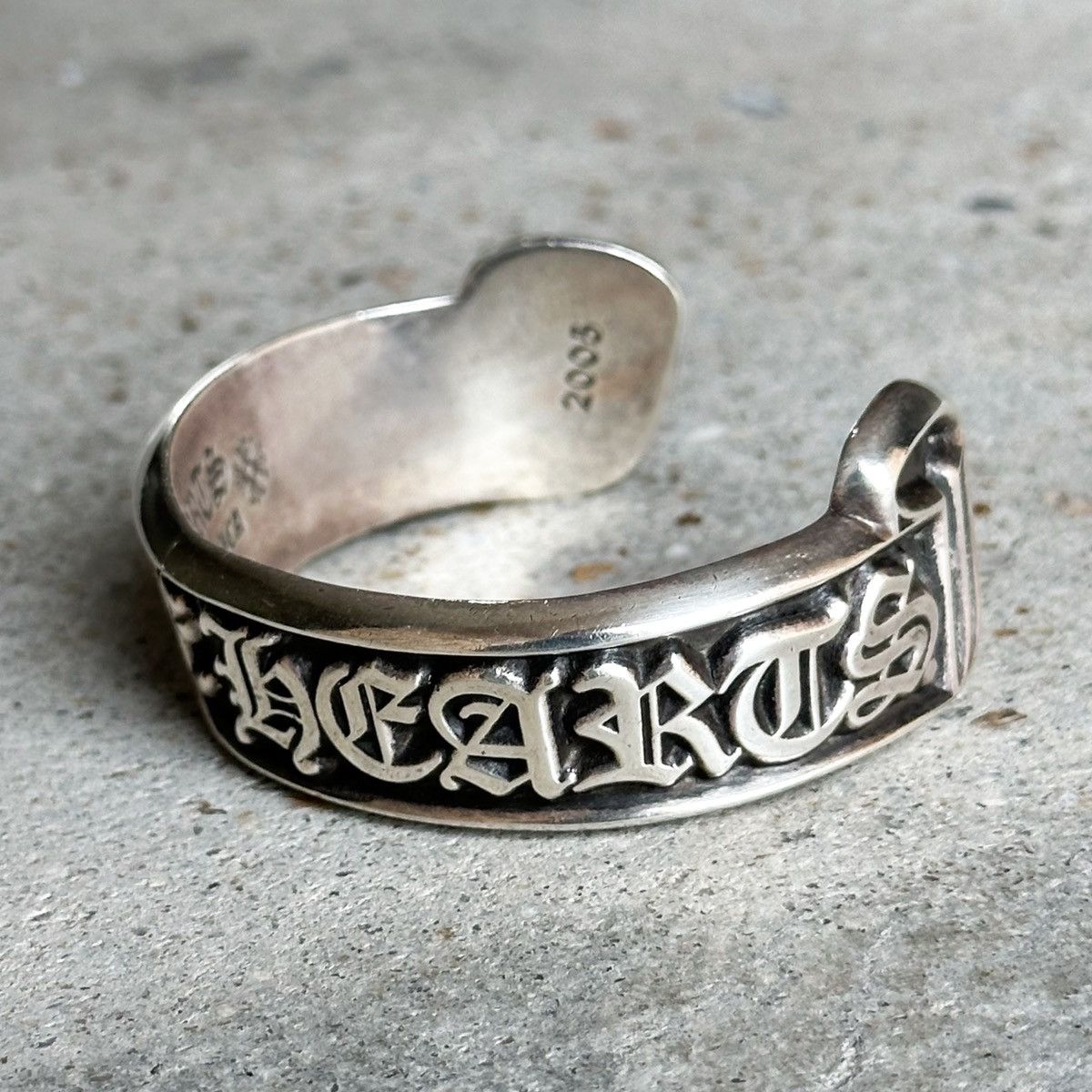 【CHROME HEARTS】 シルバーブレスレット BANGLE SCROLL クロムハーツ Chrome Hearts BANGLE SCROLL スクロールバンド