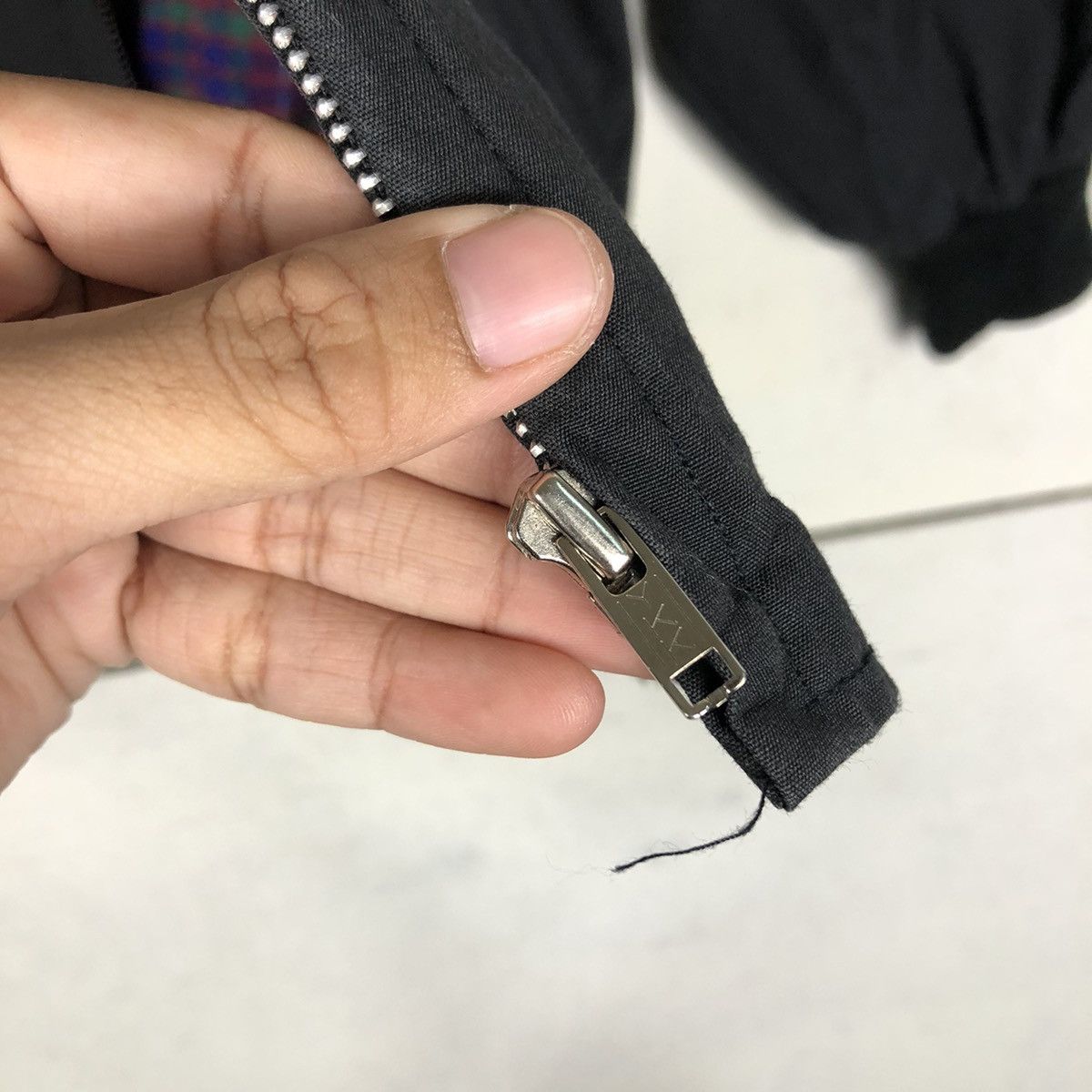 Japanese Brand 📌Vintage Bomber Jacket Blanket Lining Issey Miyake Size US L / EU 52-54 / 3 - 17 Thumbnail