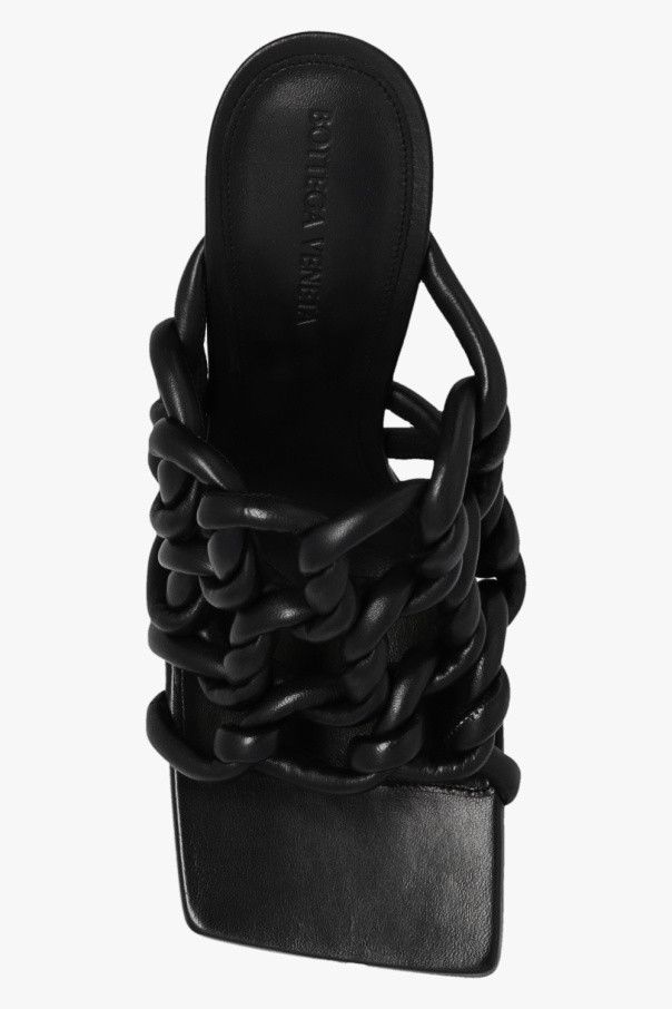 Bottega Veneta o1n1vont0924 Stretch Twist Mules in Black Size US 7 / IT 37 - 6 Thumbnail
