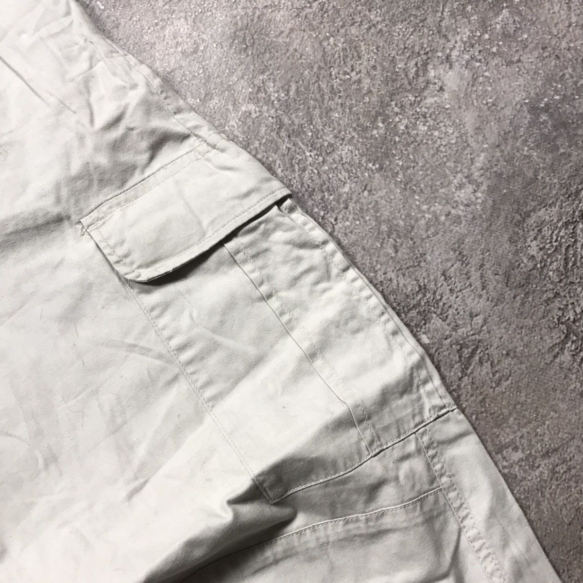 Vintage Vintage 90s Baggy Cargo Pants Distressed Parachute Streetwea Size US 31 - 4 Thumbnail
