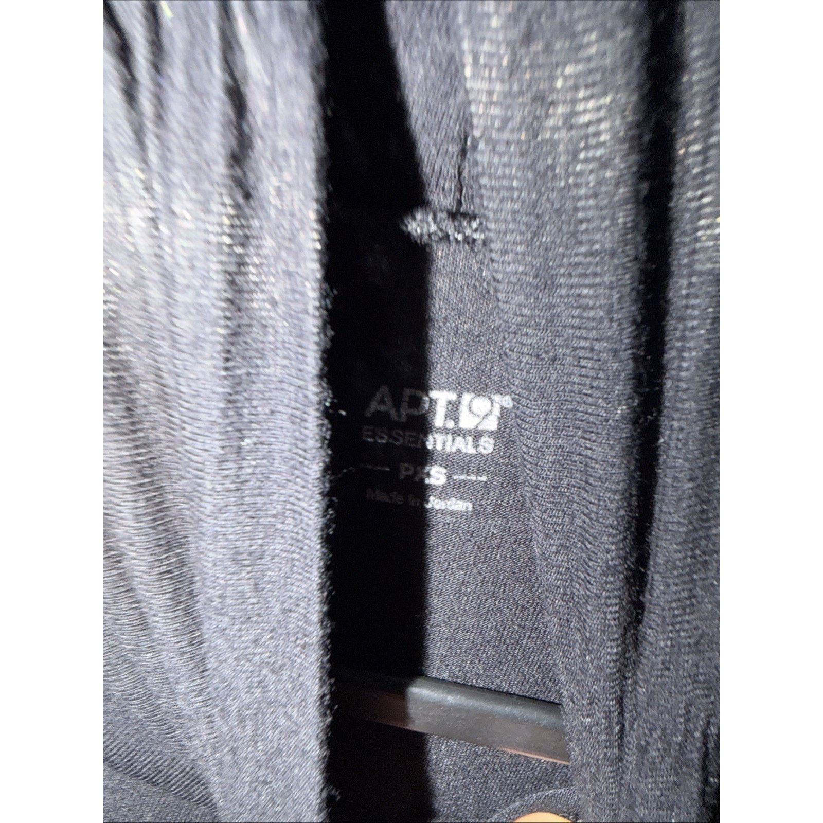 Apt. 9 Apt. 9 Essentials Women's Shirt PXS Black Turtle Neck Long Size XS / US 0-2 / IT 36-38 - 7 Thumbnail