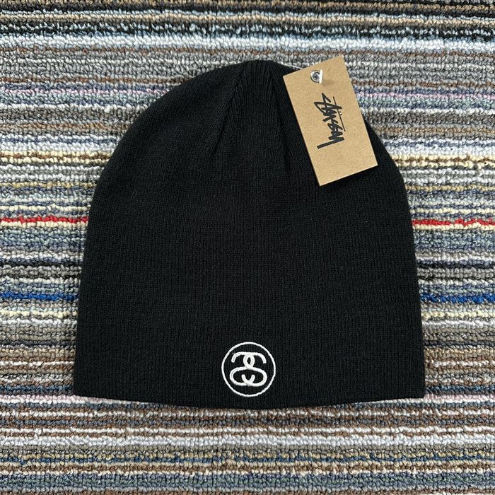 Stussy STUSSY SMALL SS LINK SKULLCAP BLACK - OS | Grailed