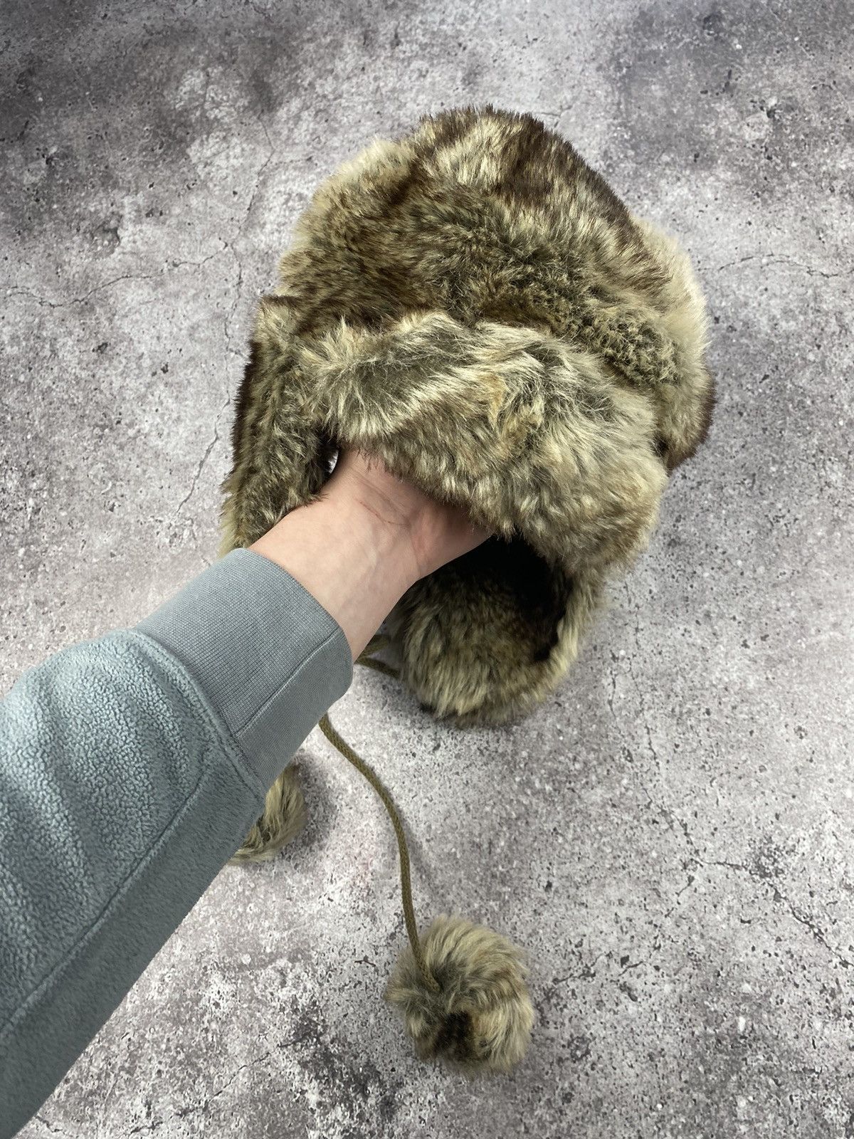 Hysteric Glamour × Japanese Brand × Vintage Amazing Faux Fur Y2K Ushanka Hat (Trapper Hat) Size ONE SIZE - 5 Thumbnail