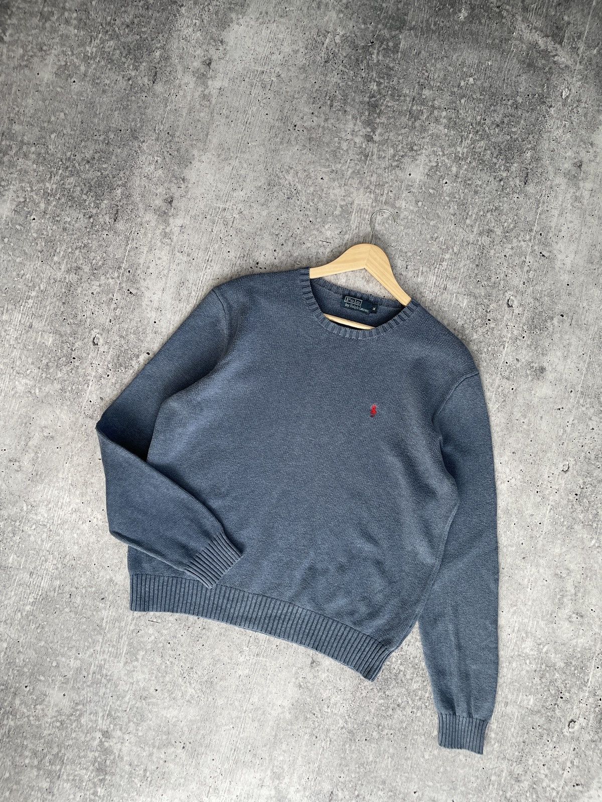 Polo Ralph Lauren × Vintage Polo Ralph Lauren 90S Knited Streetsear Sweater Pullover Size US M / EU 48-50 / 2 - 8 Thumbnail