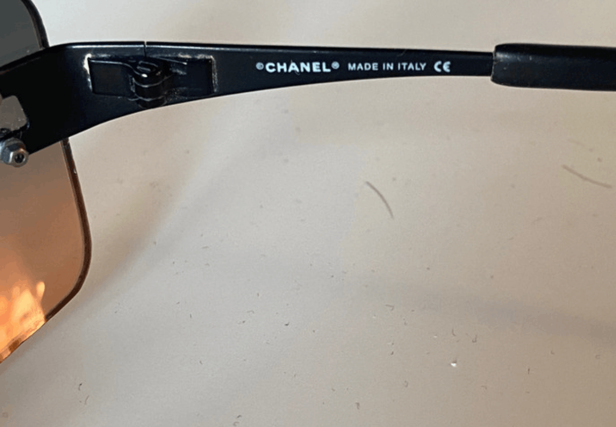 Chanel CHANEL SUNGLASSES 4005 LOGO CC Wrap Metal Vintage Iconic Size ONE SIZE - 6 Thumbnail