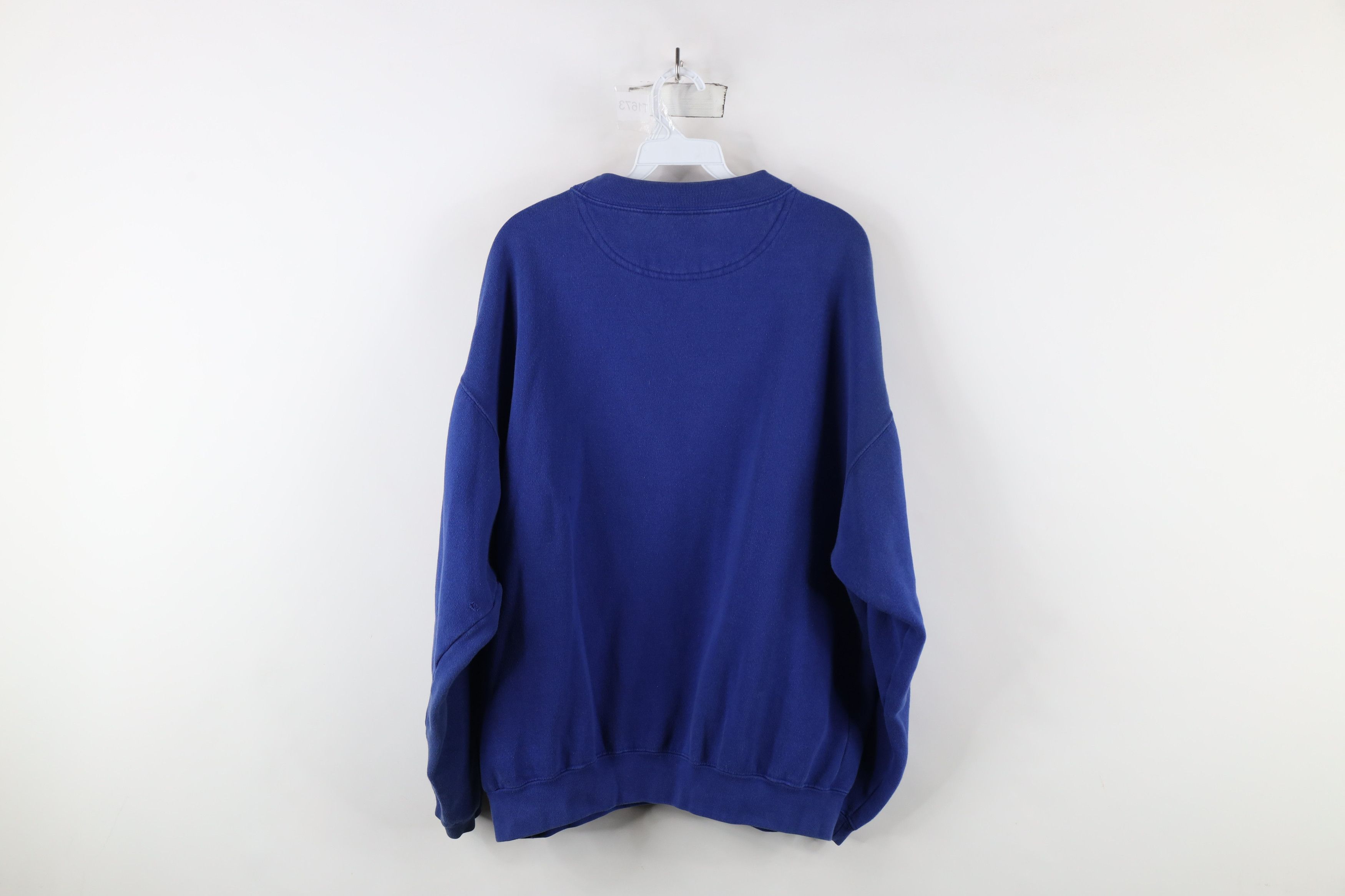 Vintage Vintage 90s University of Kentucky Football Sweatshirt Blue Size US XL / EU 56 / 4 - 11 Thumbnail
