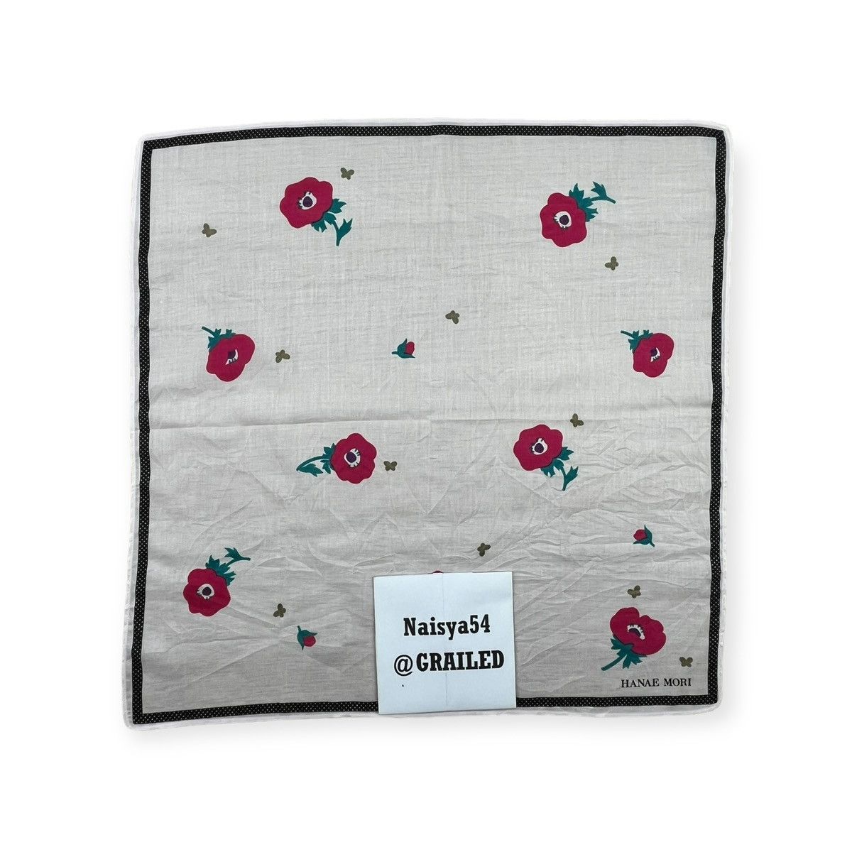 Hanae Mori Hanae Mori Handkerchief Neckerchief Bandana Pocketsquare Size ONE SIZE - 5 Thumbnail
