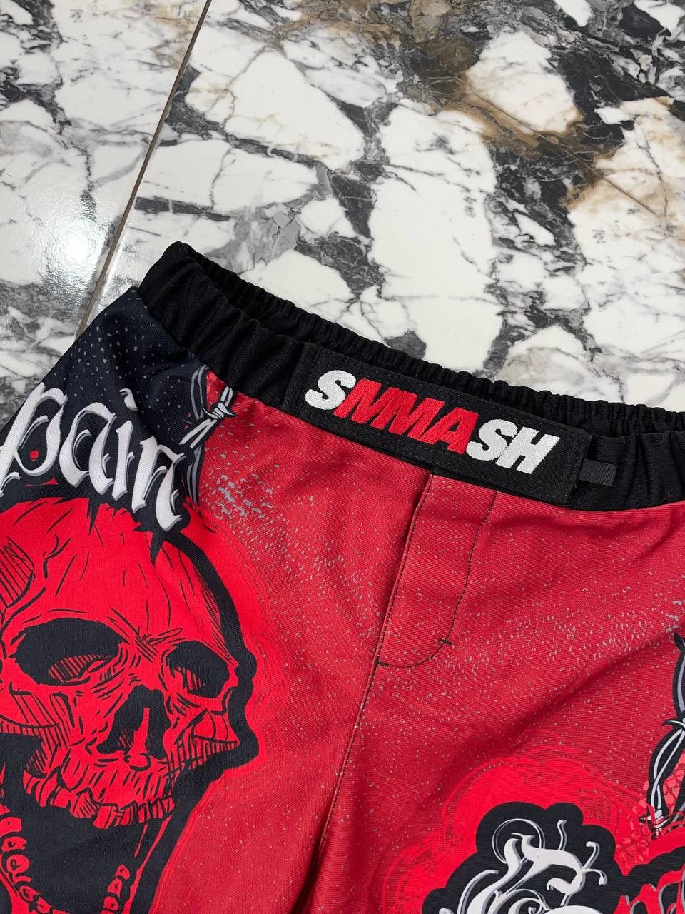 Other Smmash Fightwear Shorts Skulls Martial Arts MMA UFC Size L Size US 34 / EU 50 - 2 Thumbnail