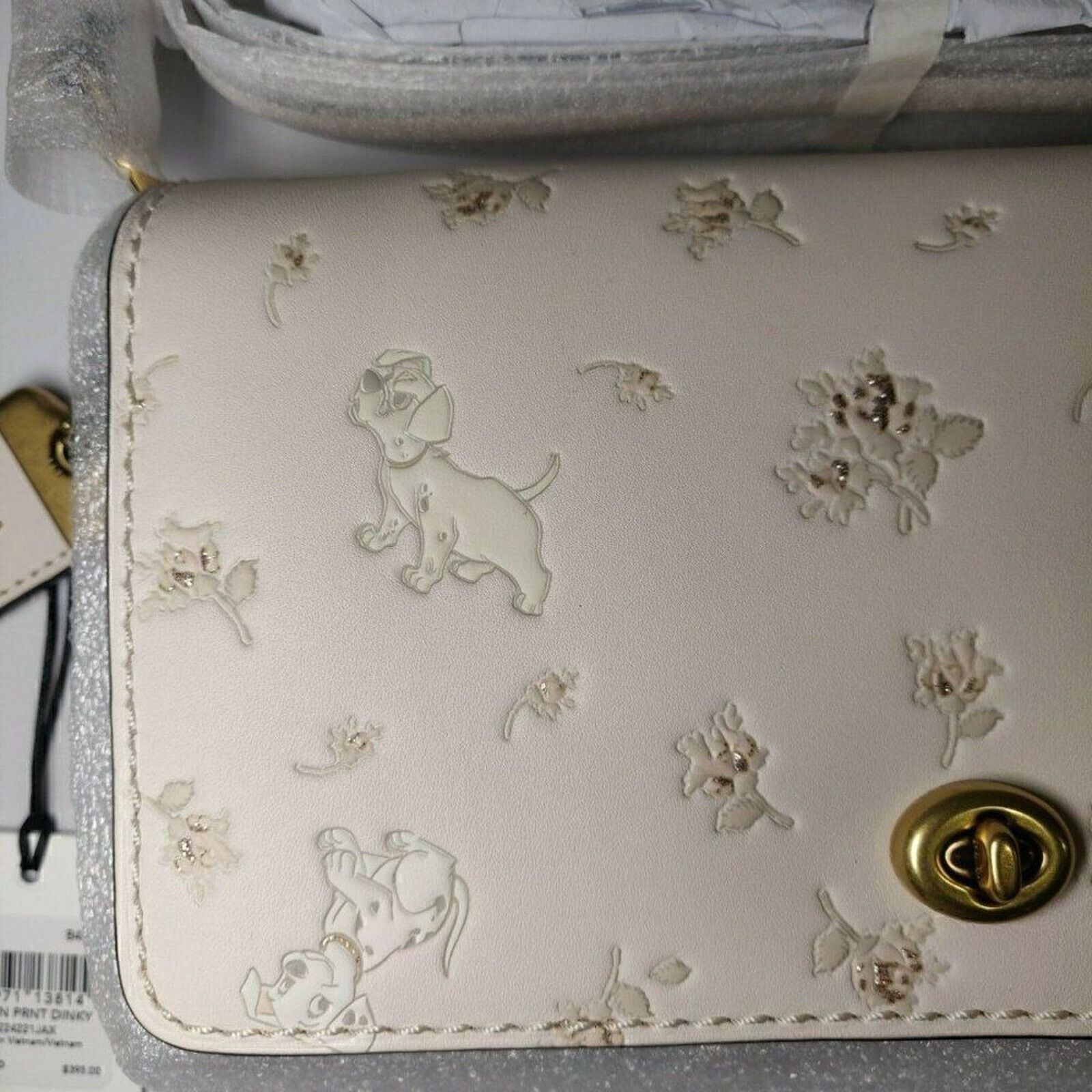 Coach COACH Disney X Dinky Mixed Dalmatian 76759 Chalk Size ONE SIZE - 3 Thumbnail