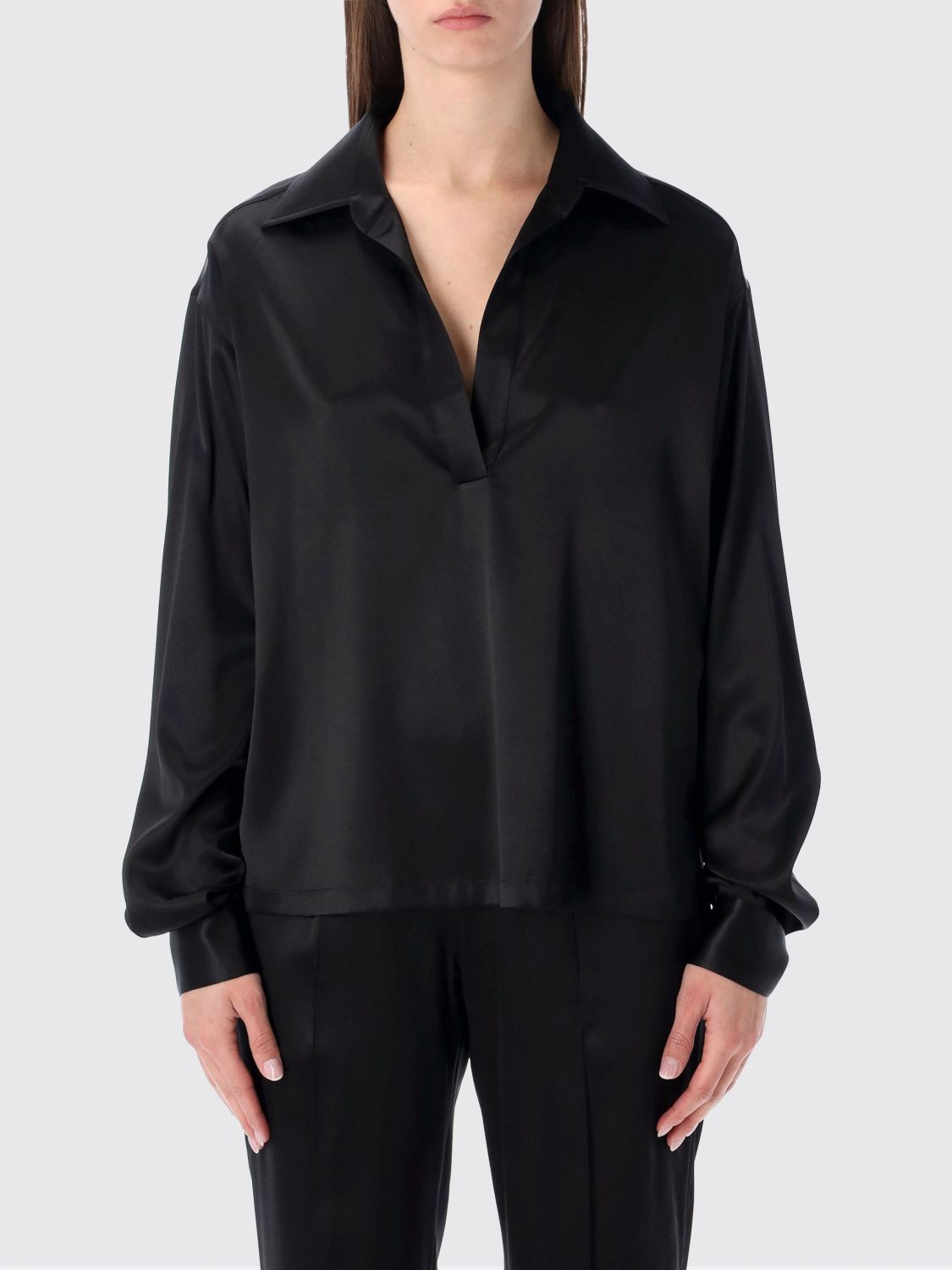 Tom Ford Tom Ford Shirt Woman Black Size M / US 6-8 / IT 42-44 - 1 Thumbnail