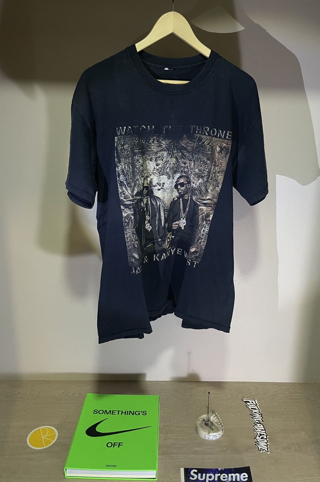 Jay-Z × Kanye West × Vintage Kanye & Jay Z Tour Vintage Tee Size US XL / EU 56 / 4 - 1 Thumbnail