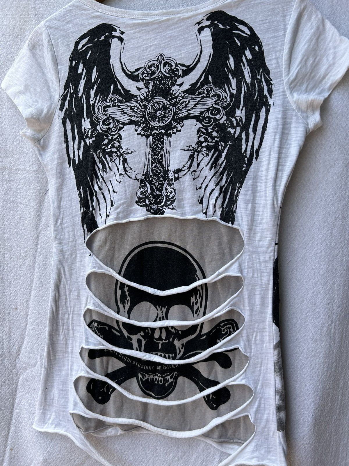 If Six Was Nine Elvis jesus distressed skull wings cross style Ifsixwasnine Size US S / EU 44-46 / 1 - 4 Thumbnail