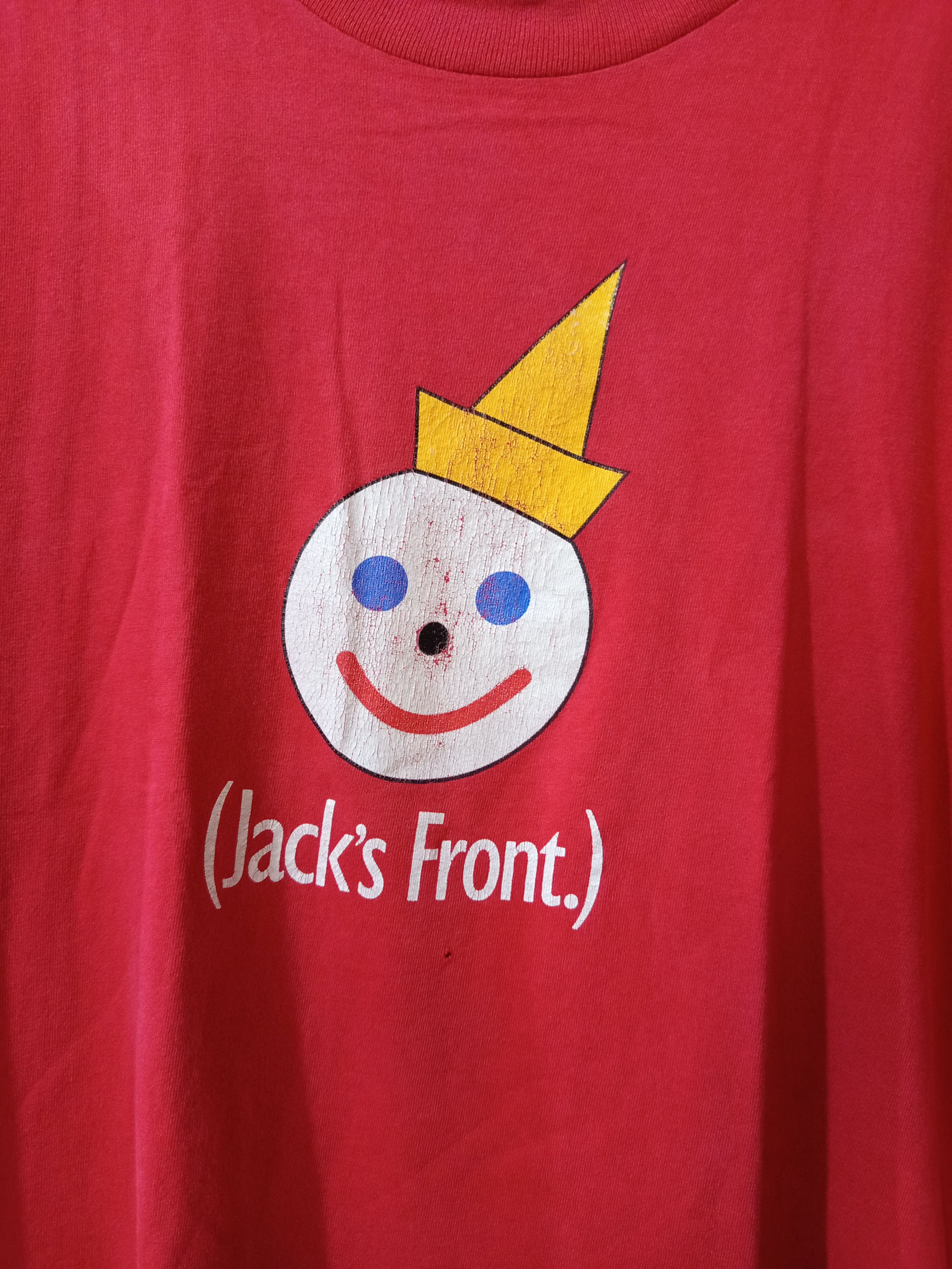 Vintage Jack in the Box “Jack’s Back” Promo Tee Size US L / EU 52-54 / 3 - 4 Thumbnail