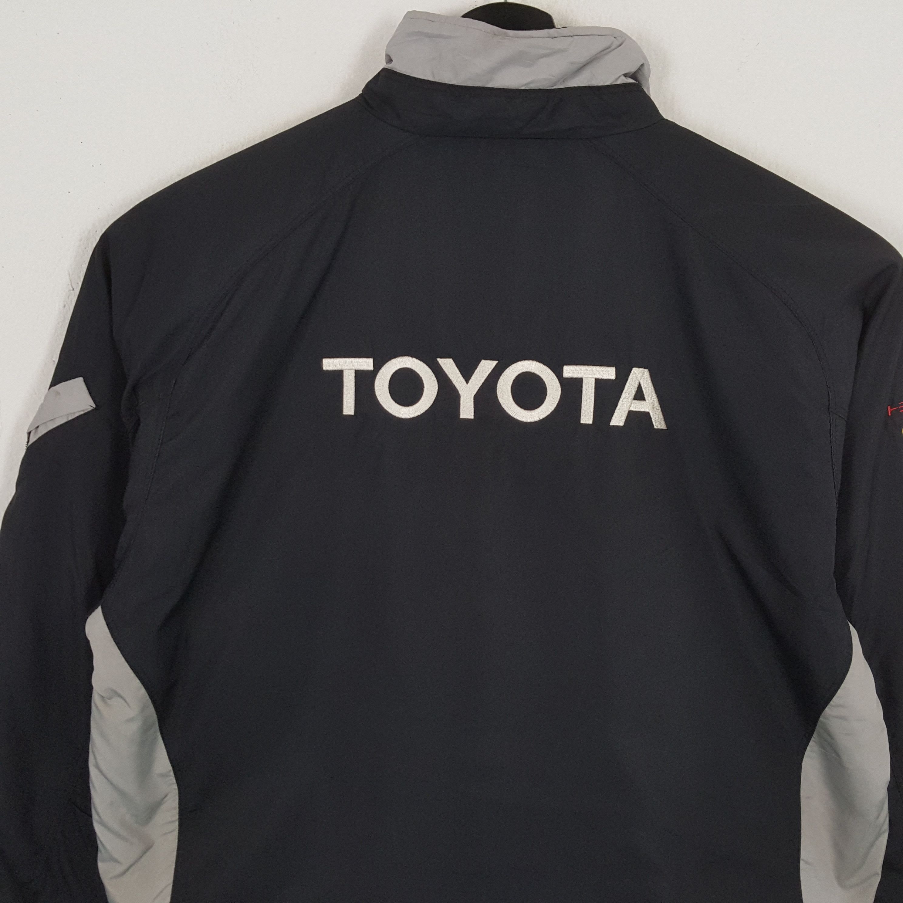 Vintage TOYOTA Japanese Motorsports Workwear Style Jacket Size US L / EU 52-54 / 3 - 2 Thumbnail