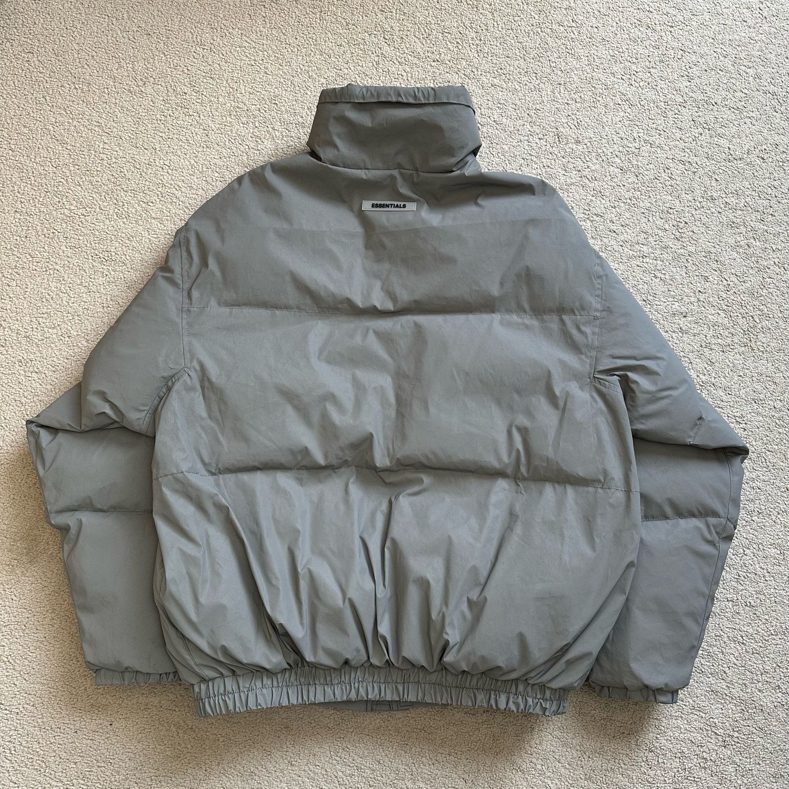 Fear of God Essentials Fear of God 3M Reflective Puffer FW19 Grey Size US S / EU 44-46 / 1 - 3 Thumbnail