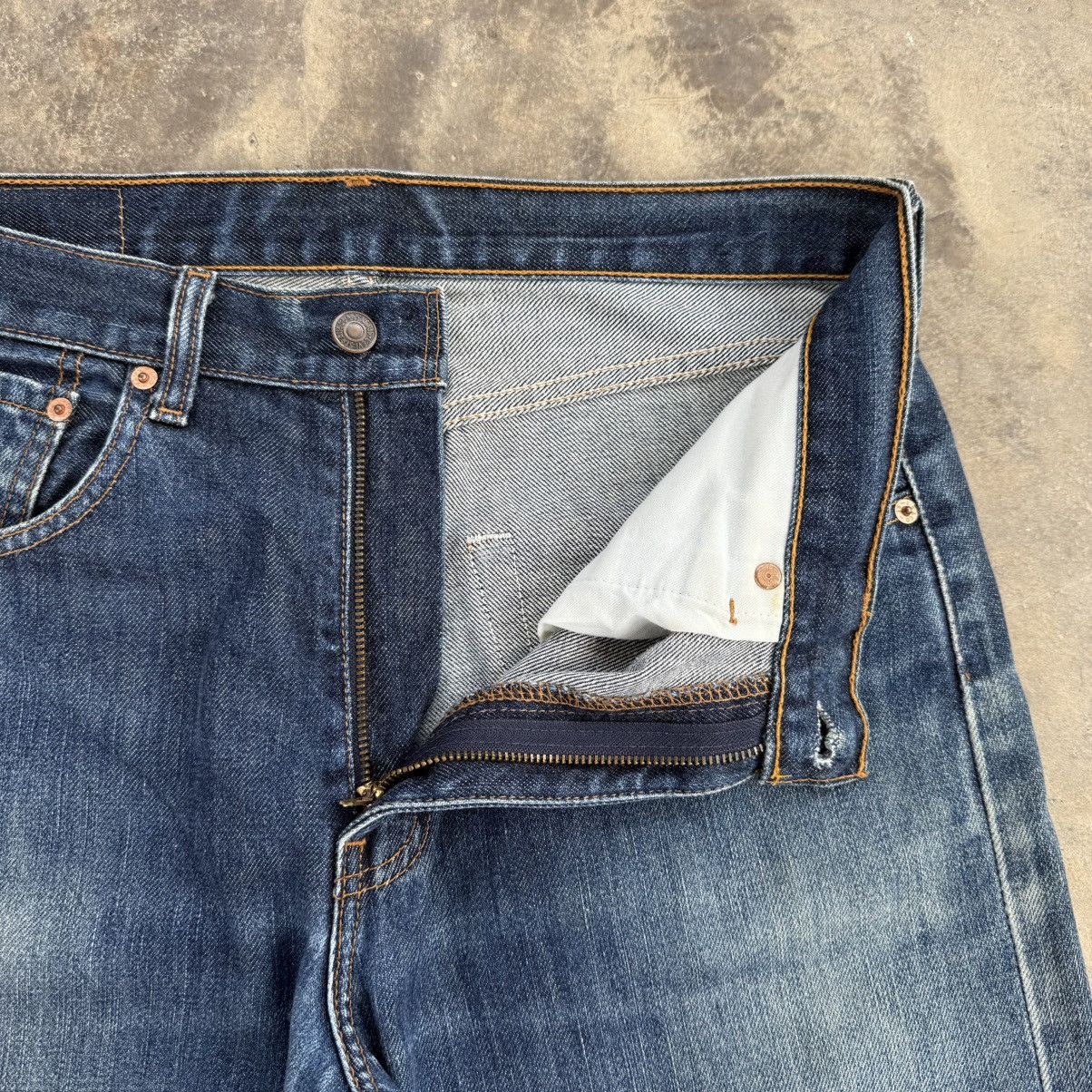 Levi's Vintage Clothing VINTAGE LEVI’S 512 FADED JEAN DENIM PANTS Size US 33 - 6 Thumbnail