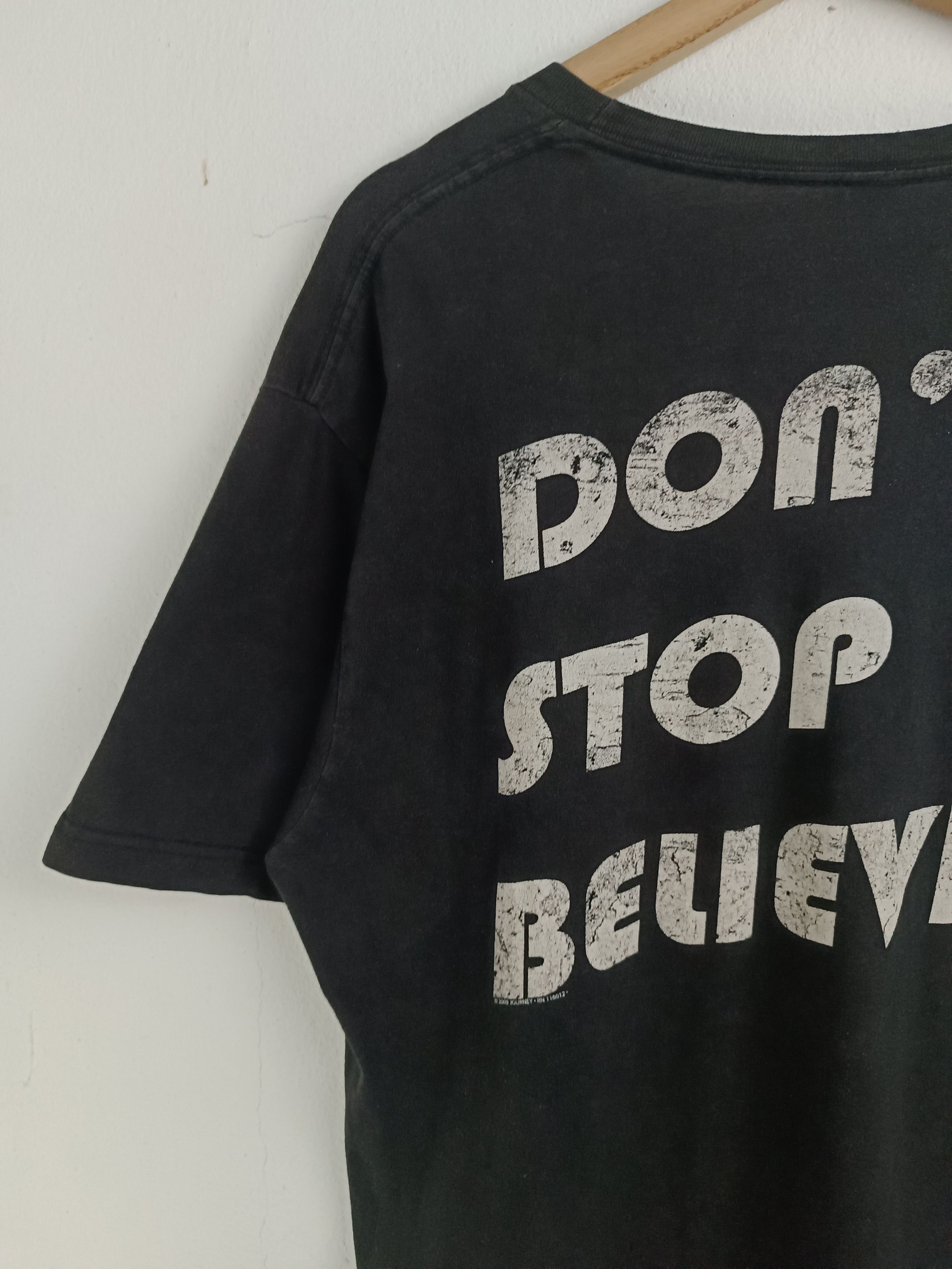 Band Tees VINTAGE '09 JOURNEY DON'T STOP BELIEVING TEE STYX DEF BOSTON Size US L / EU 52-54 / 3 - 12 Thumbnail