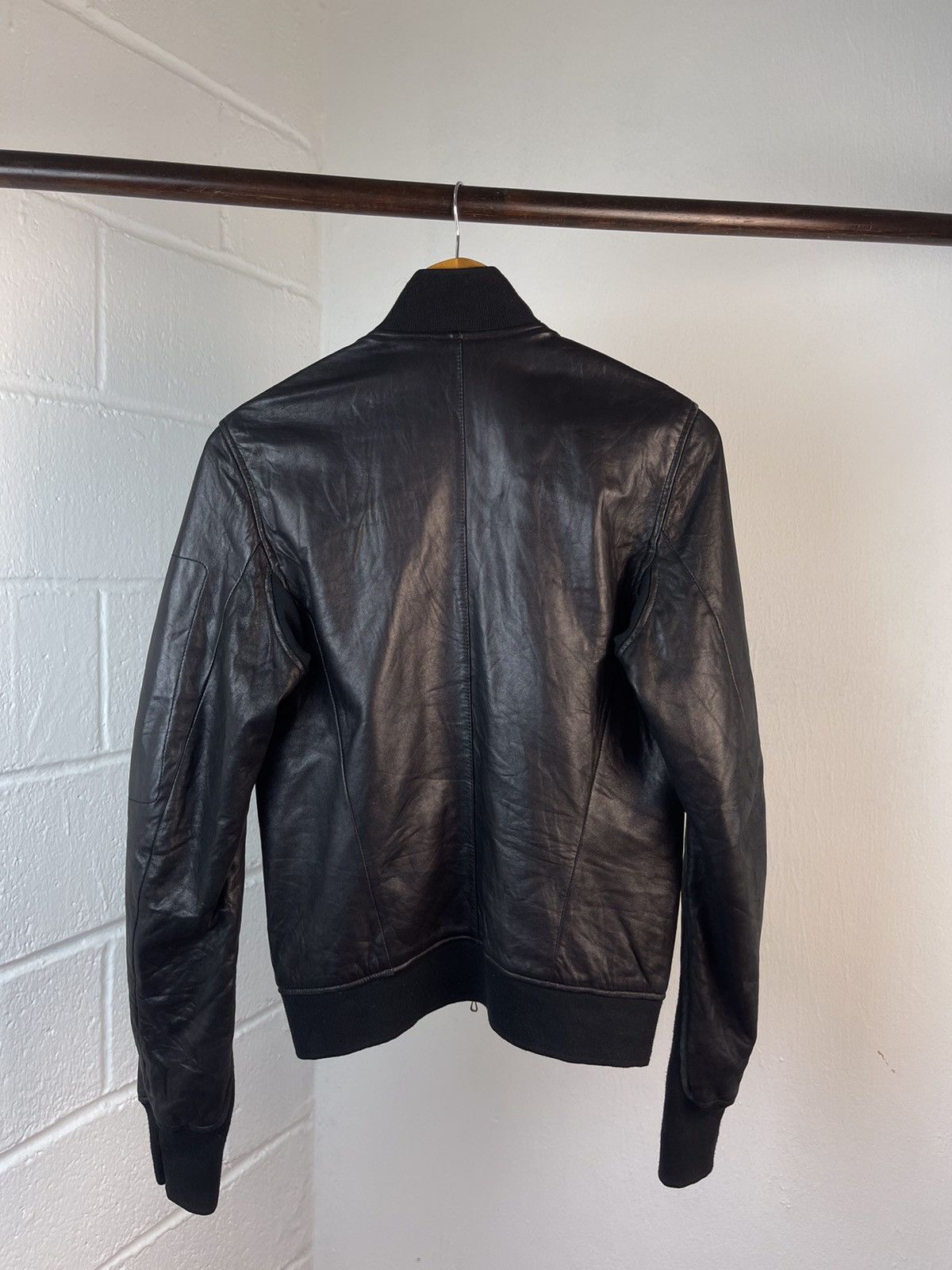 If Six Was Nine × Le Grande Bleu (L.G.B.) × SEMBL SEMBL Leather Zipper Jacket Size US S / EU 44-46 / 1 - 7 Thumbnail
