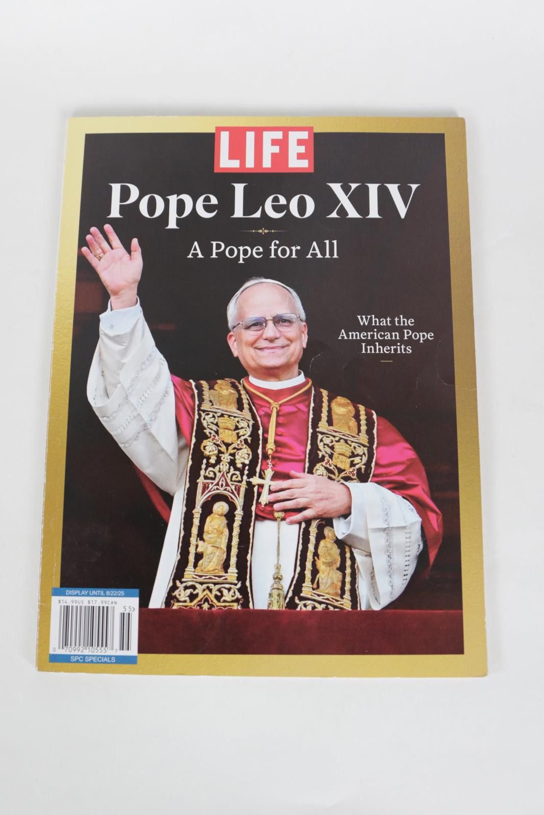 Chalk Line 2025' LIFE Pope Leo XIV: A Pope For All Magazine Size ONE SIZE - 1 Thumbnail
