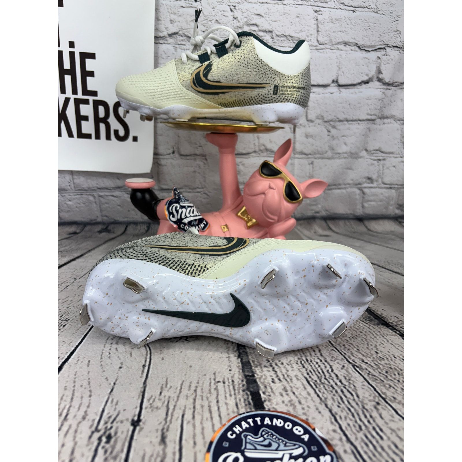 Nike Nike Hyperdiamond 4 Pro Metal Softball Cleats Womens 6.5 NEW Size US 6.5 / IT 36.5 - 7 Thumbnail