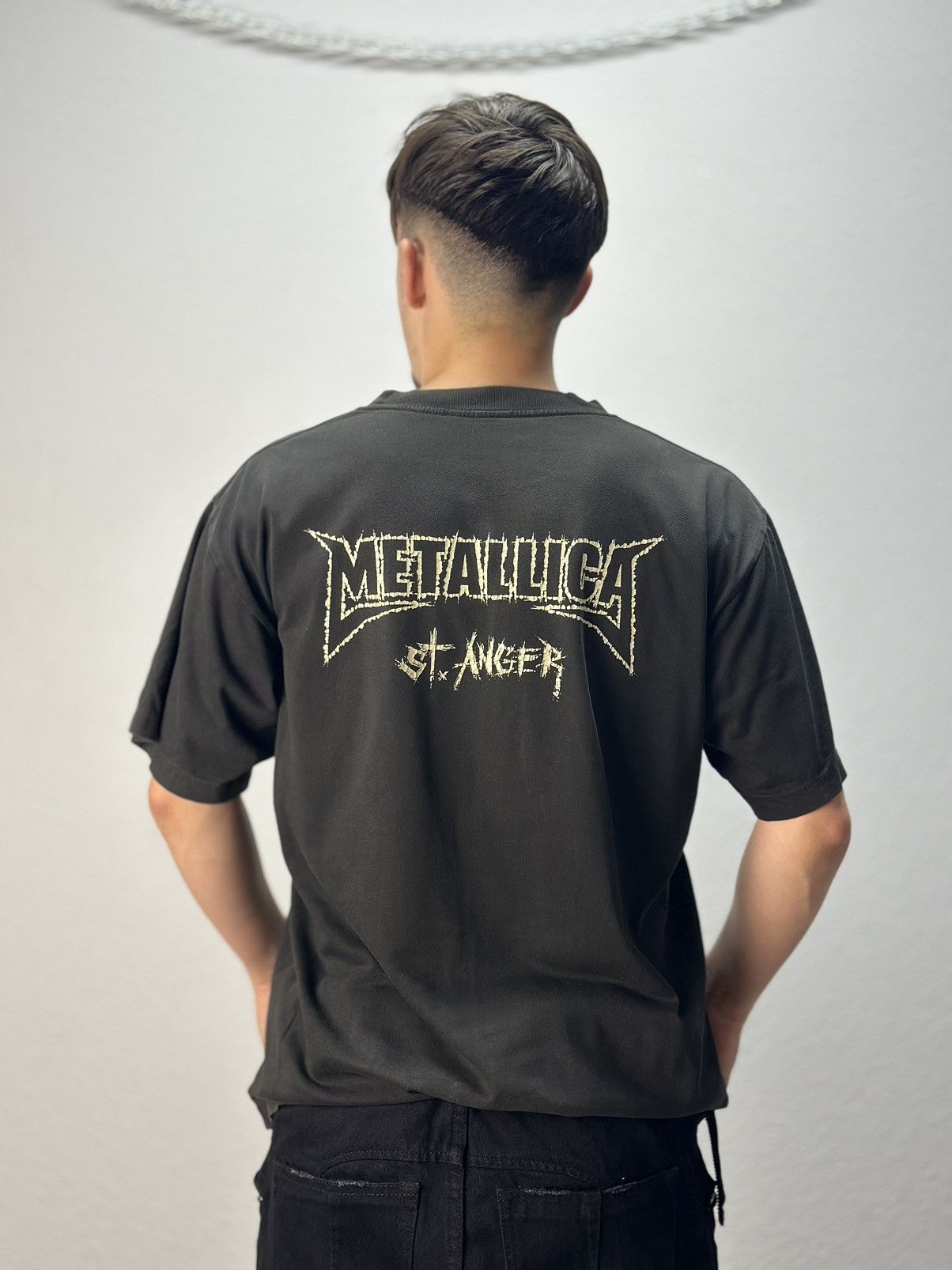 Metallica Vintage Metallica T-shirt 1990 Concert Tour Band tee Rock Size US L / EU 52-54 / 3 - 7 Thumbnail