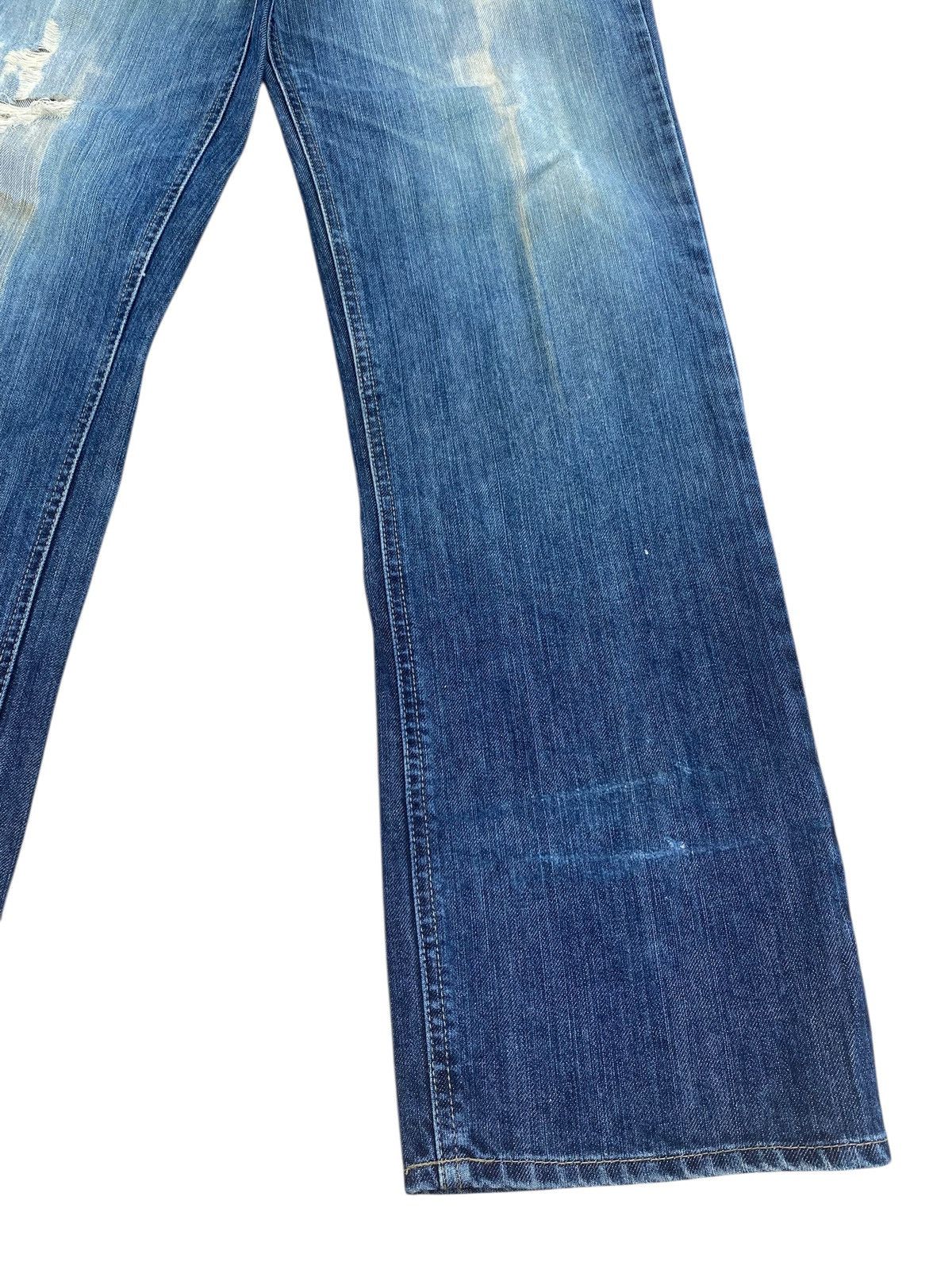 Japanese Brand Japanese Brand Faded Wash Ripped Style Loose Jeans Size US 32 / EU 48 - 6 Thumbnail