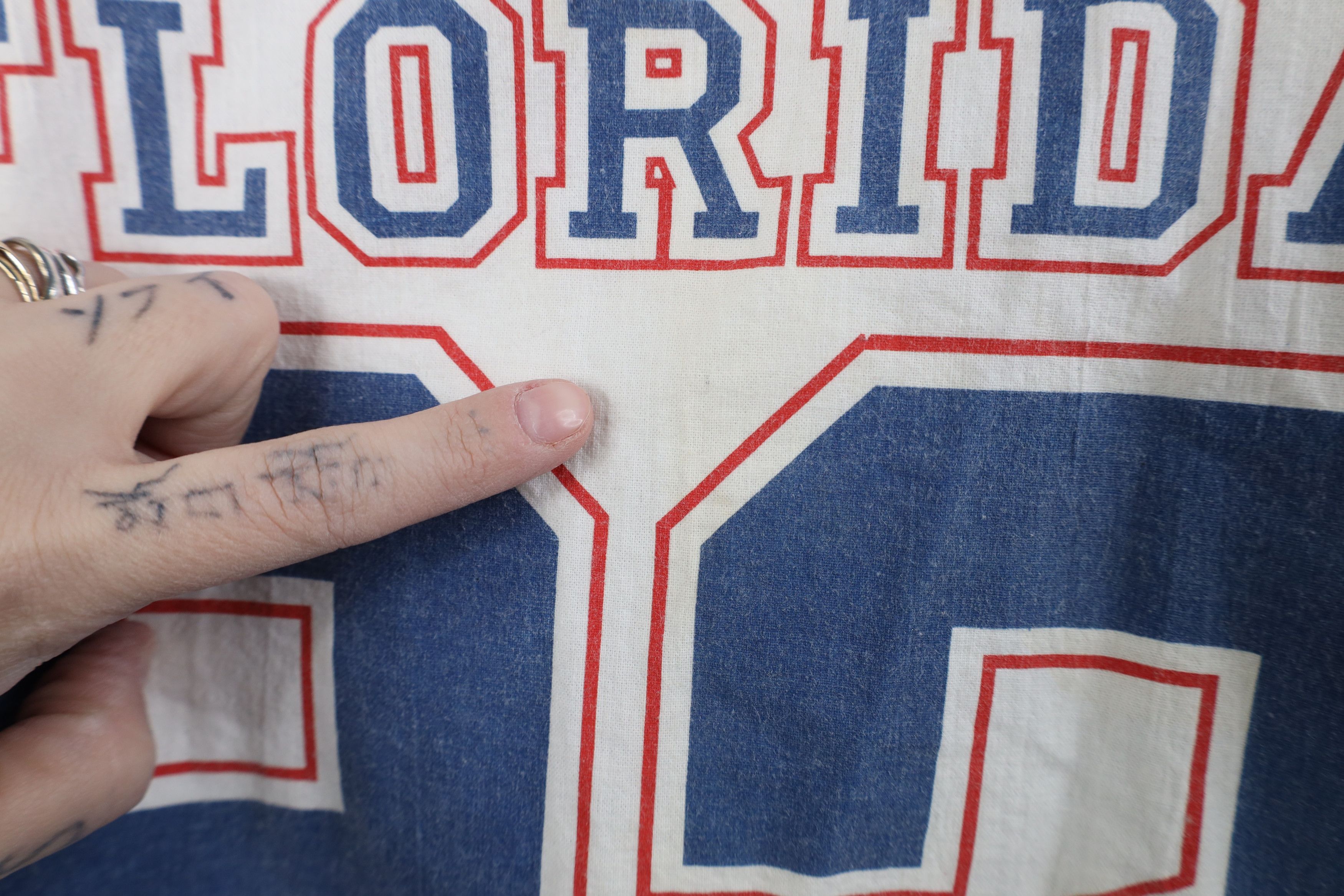 Vintage Vintage 90s Florida Football Jersey Pullover Jacket USA Size US L / EU 52-54 / 3 - 5 Thumbnail