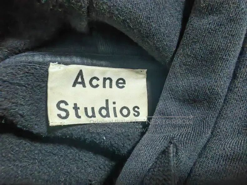 Acne Studios Acne Studios Washed Black Hoodie with Hood Size US S / EU 44-46 / 1 - 3 Thumbnail