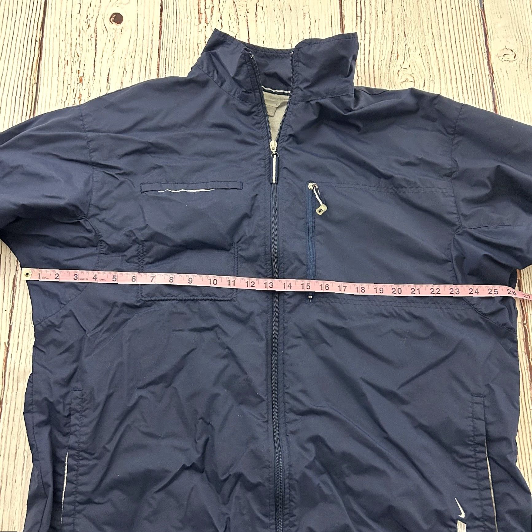 Nike Vintage Nike Full Zip Jacket Mens XL Blue Size US XL / EU 56 / 4 - 5 Thumbnail