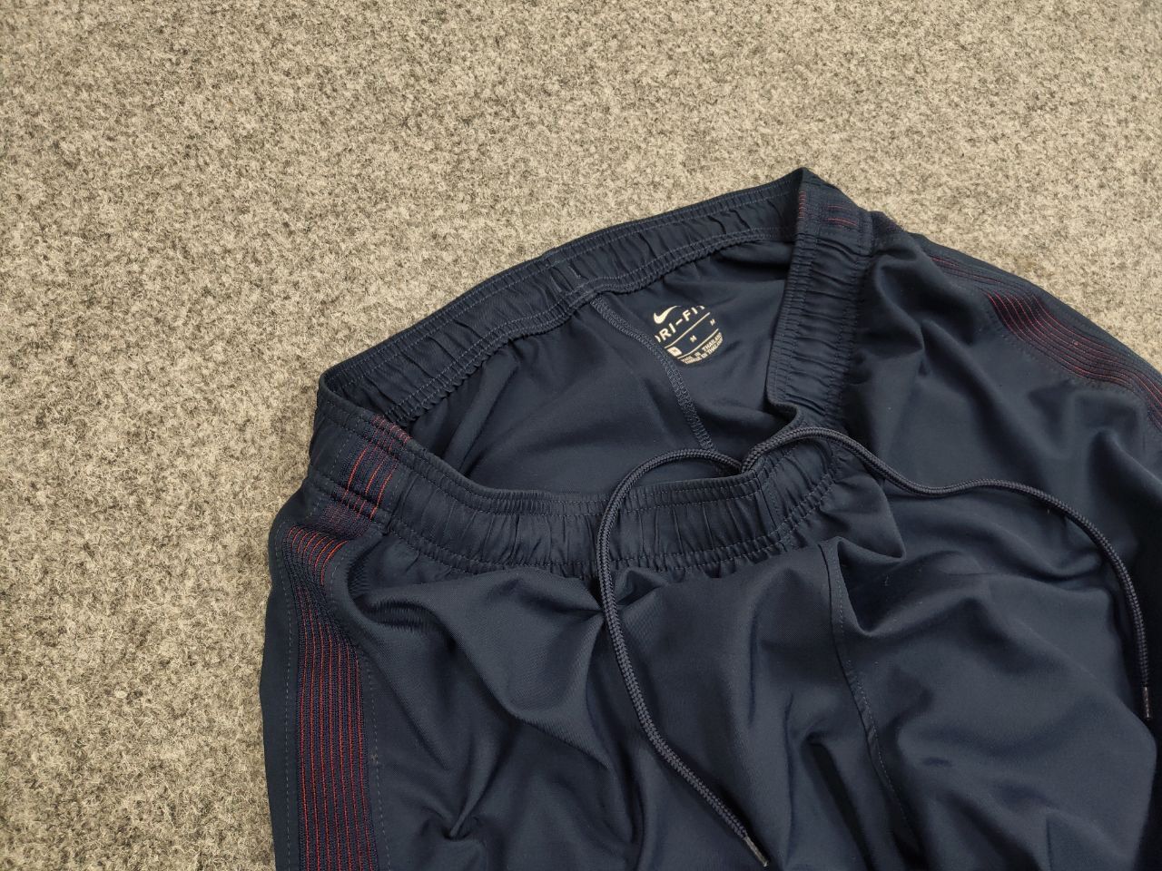 Nike Nike x Paris Saint-Germain PSG Vintage Style Blue Shorts Size US 32 / EU 48 - 6 Thumbnail