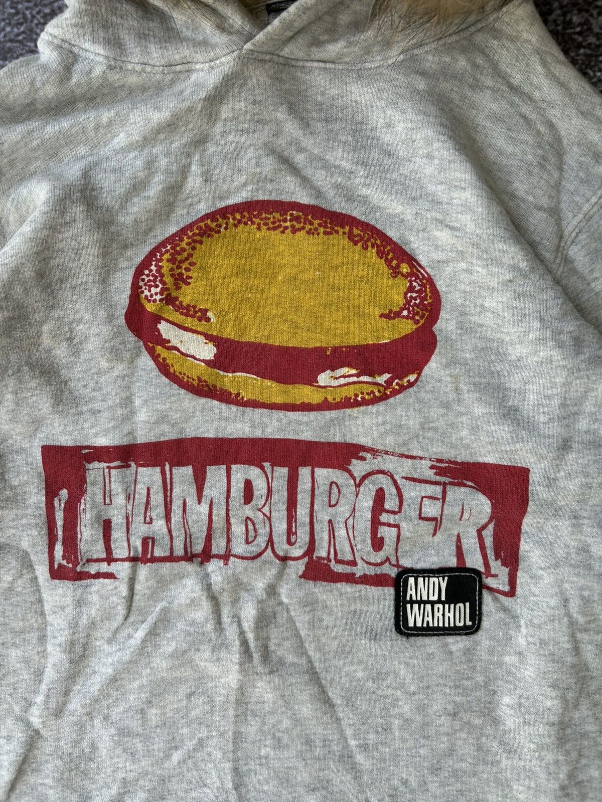 Andy Warhol × Uniqlo Uniq x andy warhol hamburger fur hoodie Size US S / EU 44-46 / 1 - 5 Thumbnail