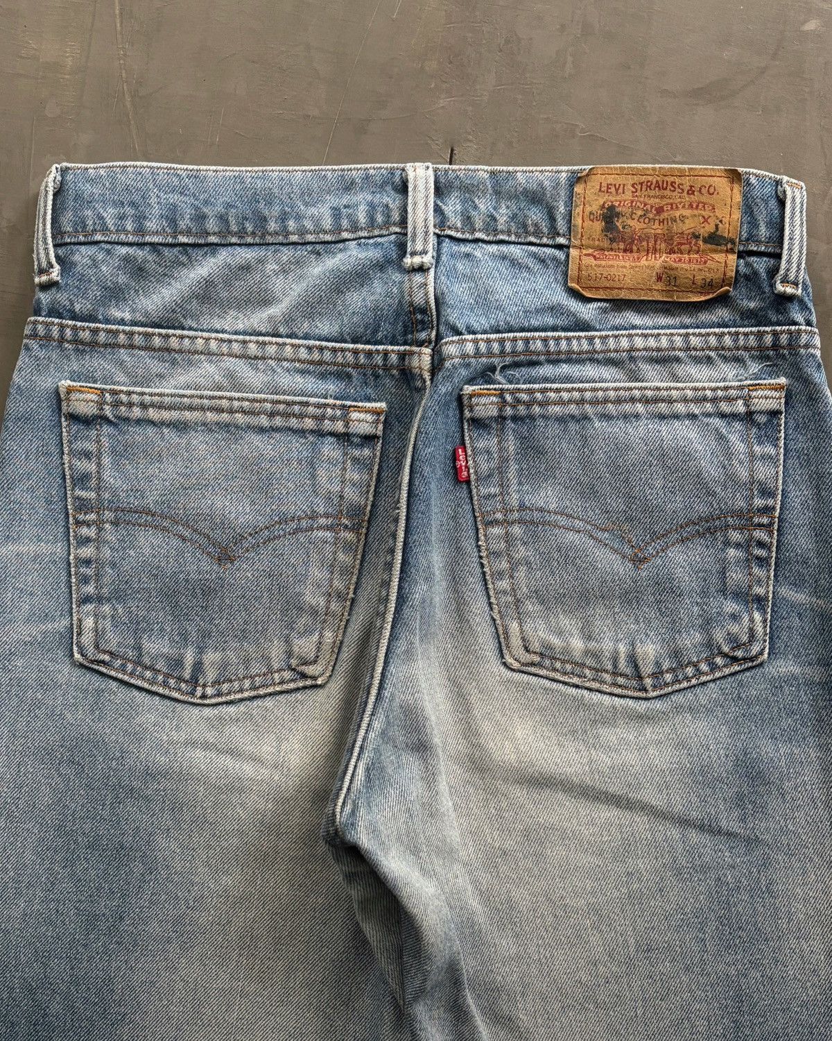 Levi's vintage 1990s levi's 517 bootcut jeans Size US 30 / EU 46 - 4 Thumbnail