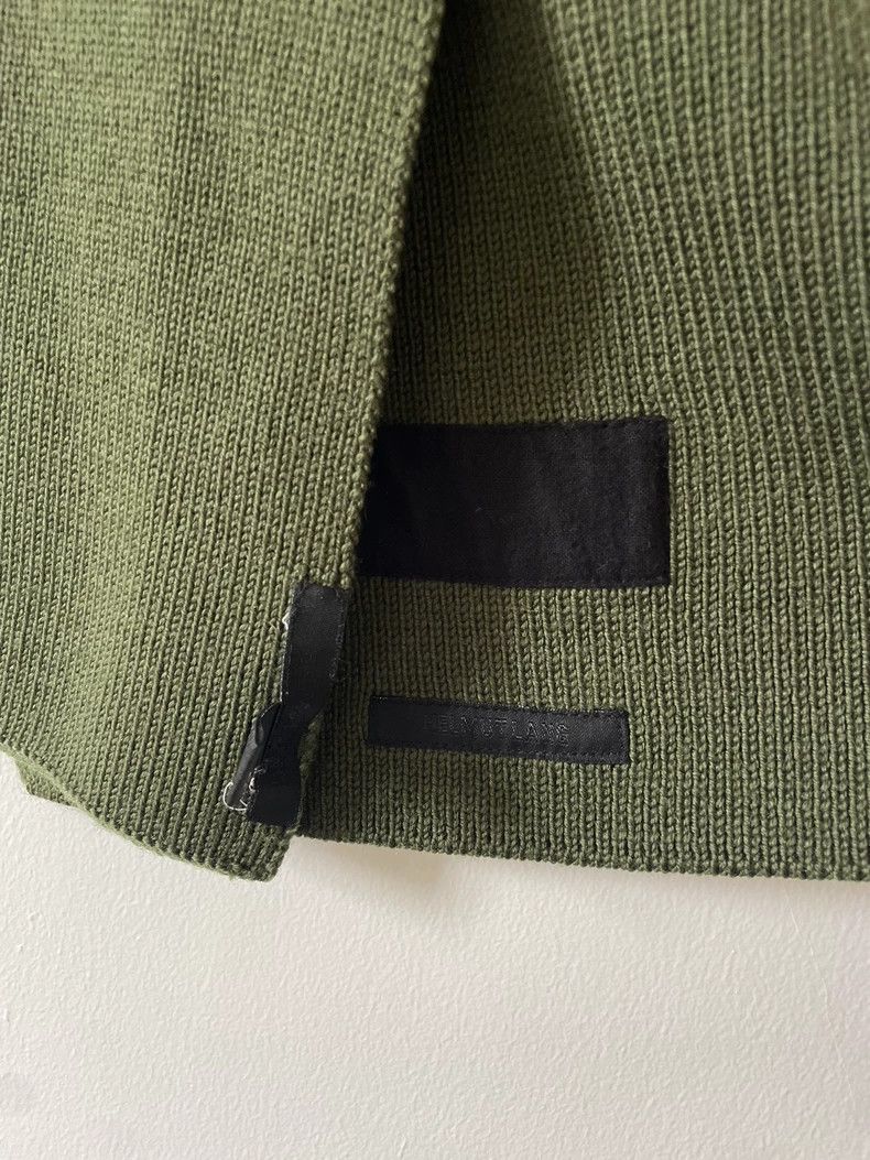 Helmut Lang Helmut Lang size 0SOlive Green Wool Scarf 2501-Nextarrow Size ONE SIZE - 4 Thumbnail