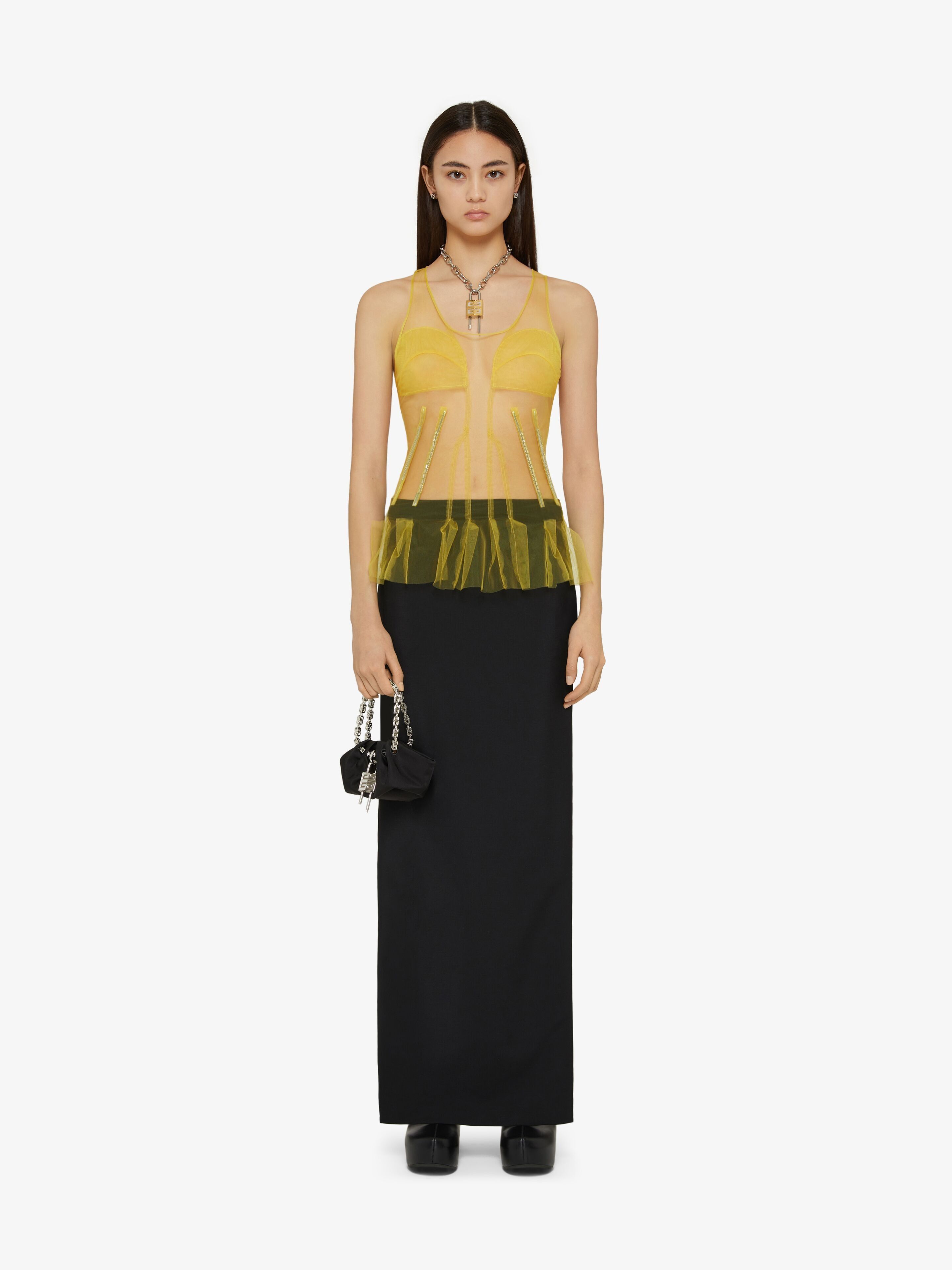 Givenchy o1y0925 Tank Top in Yellow Size M / US 6-8 / IT 42-44 - 2 Thumbnail