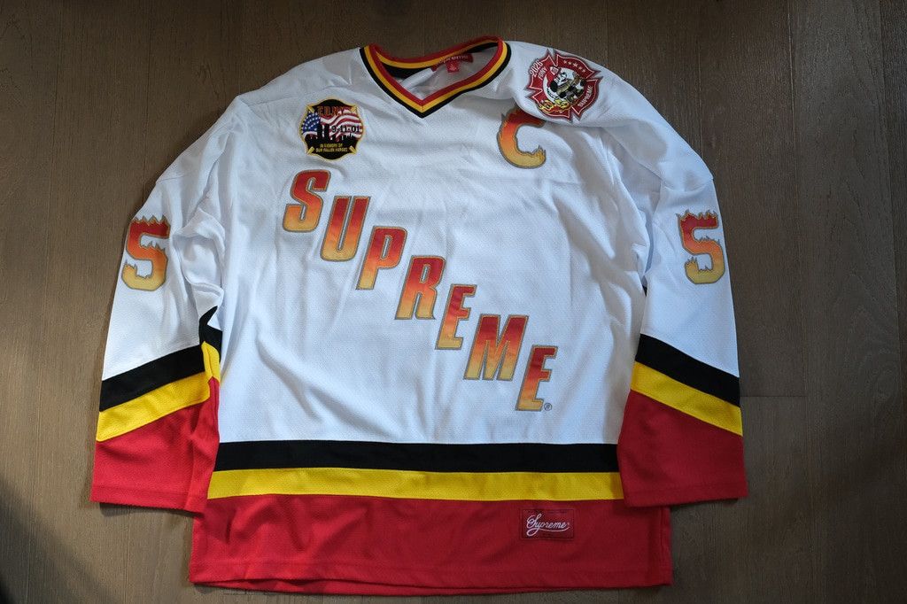 Supreme Dragon Hockey Jersey (FW20) | Grailed