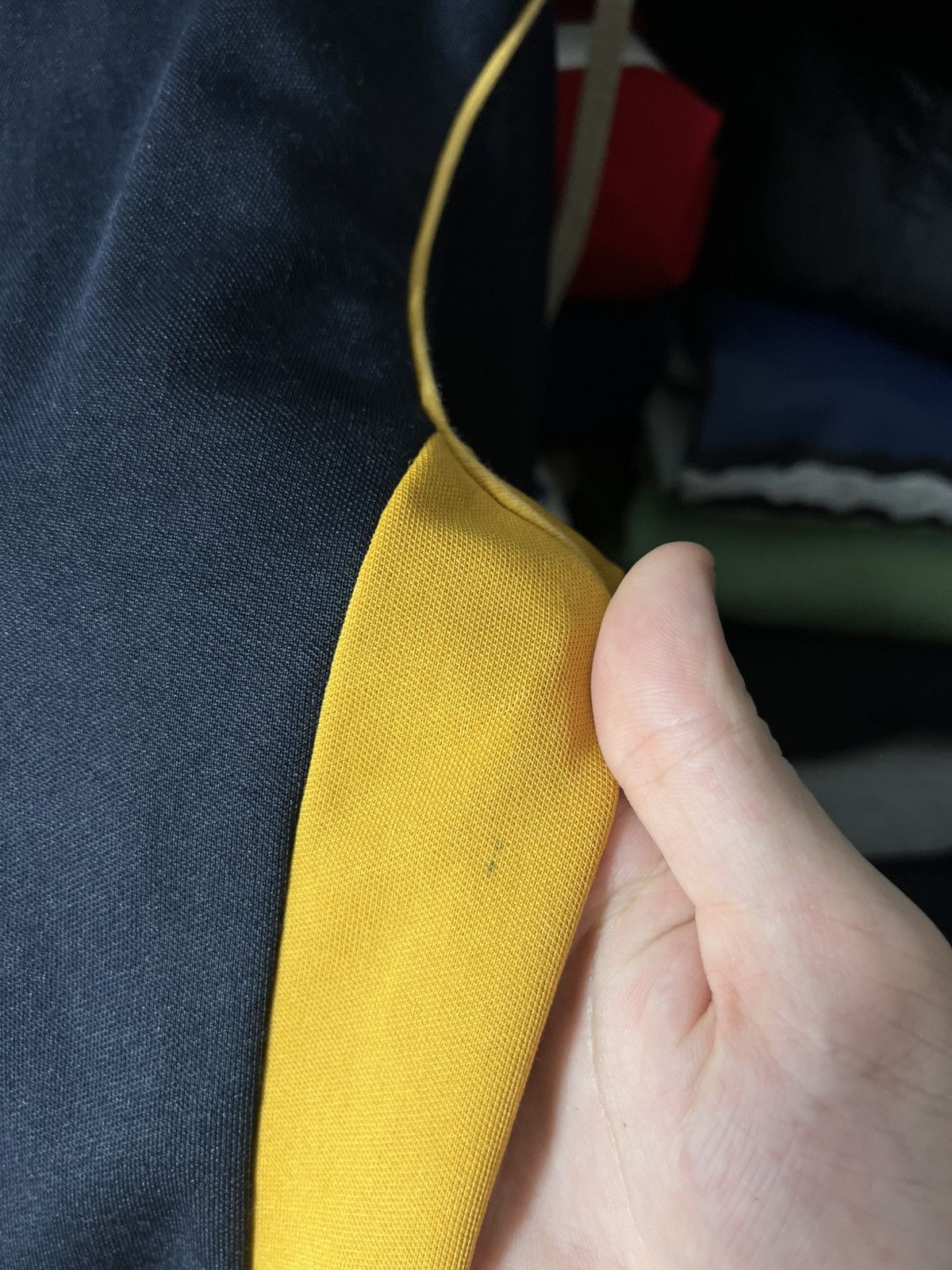 Fred Perry Vintage Fred Perry Track Jacket Y2K Black Yellow 90s Size M Size US M / EU 48-50 / 2 - 14 Thumbnail