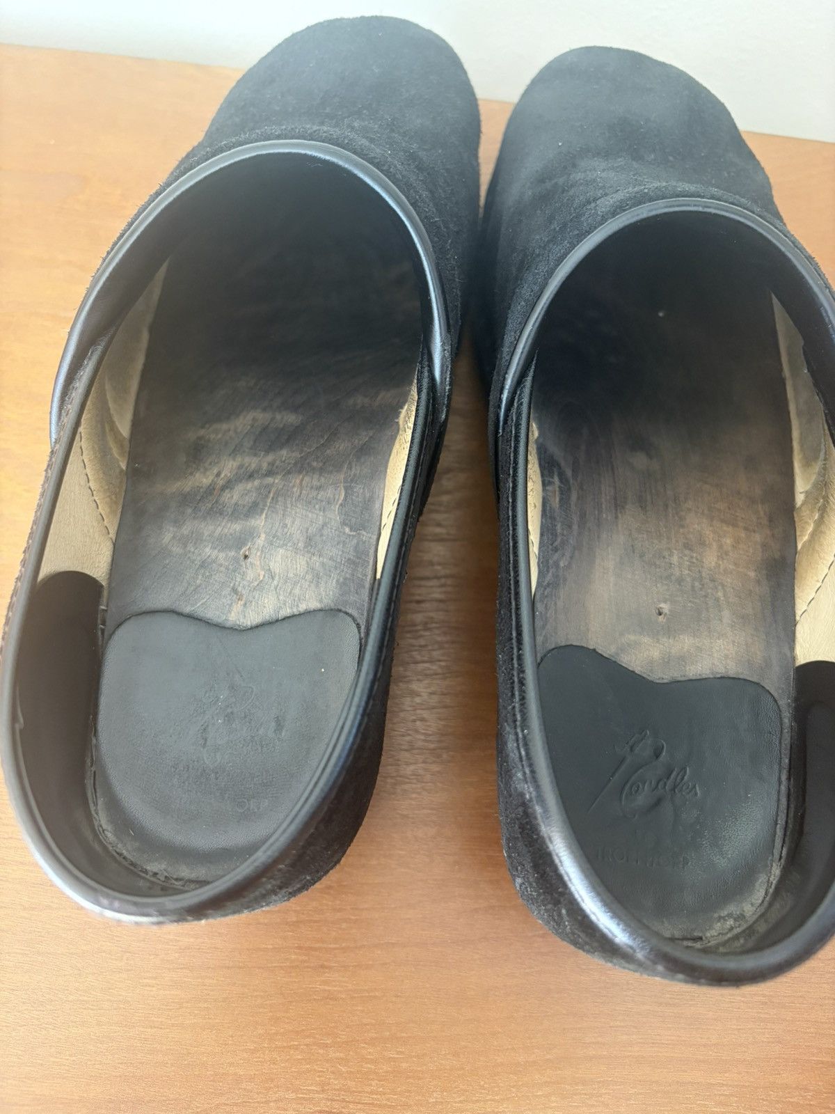 Needles Needles x Troentrop Suede Clogs Size US 12 / EU 45 - 3 Thumbnail